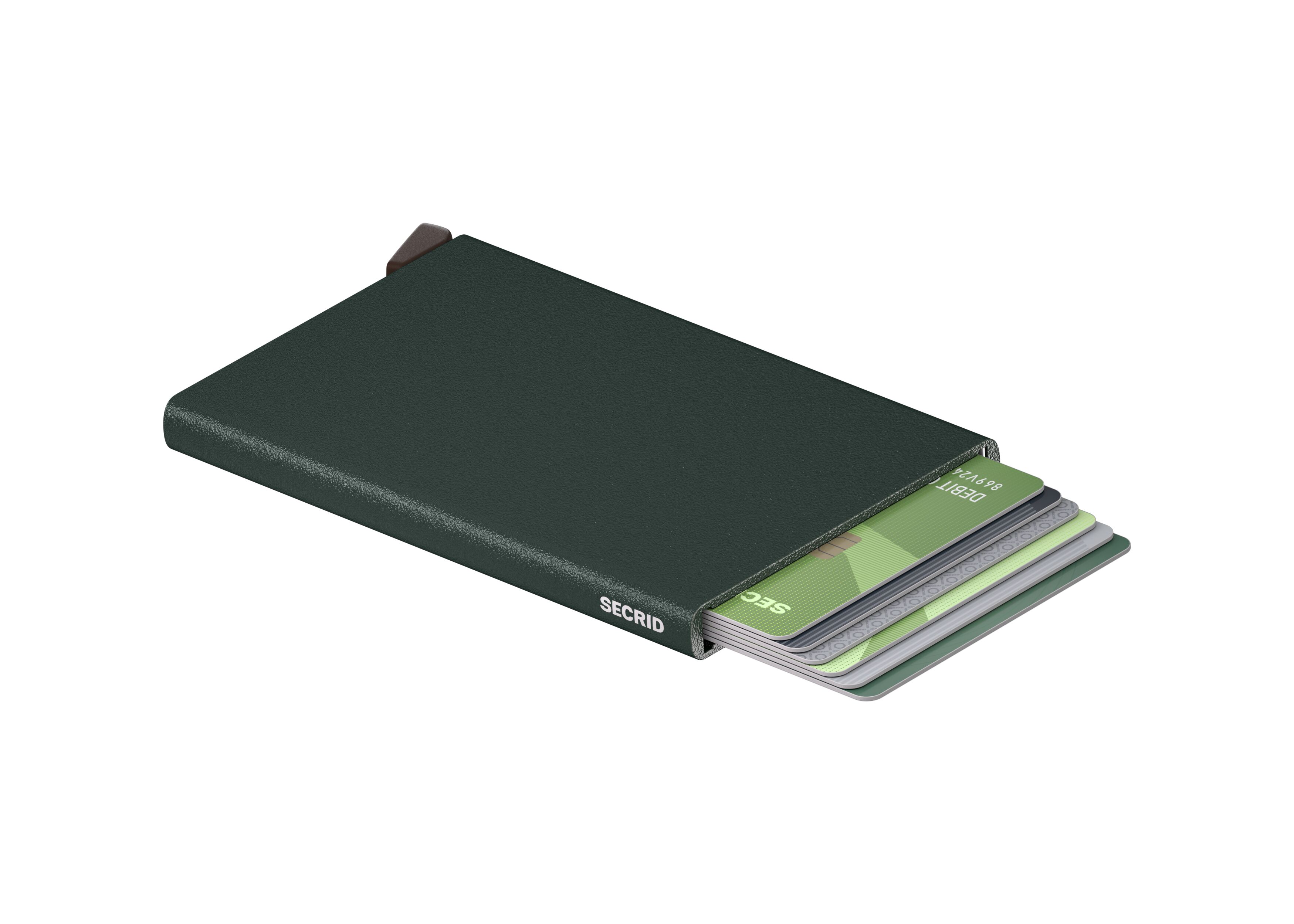 Secrid Cardprotector Powder Forest – geöffnet