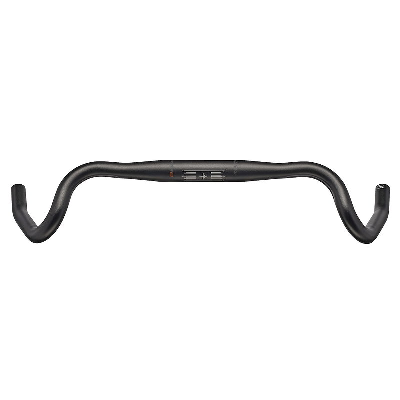ergotec Gravel Lenker 440/580 mm schwarz sand. 21° 0 mm 31,8 mm AL 6061