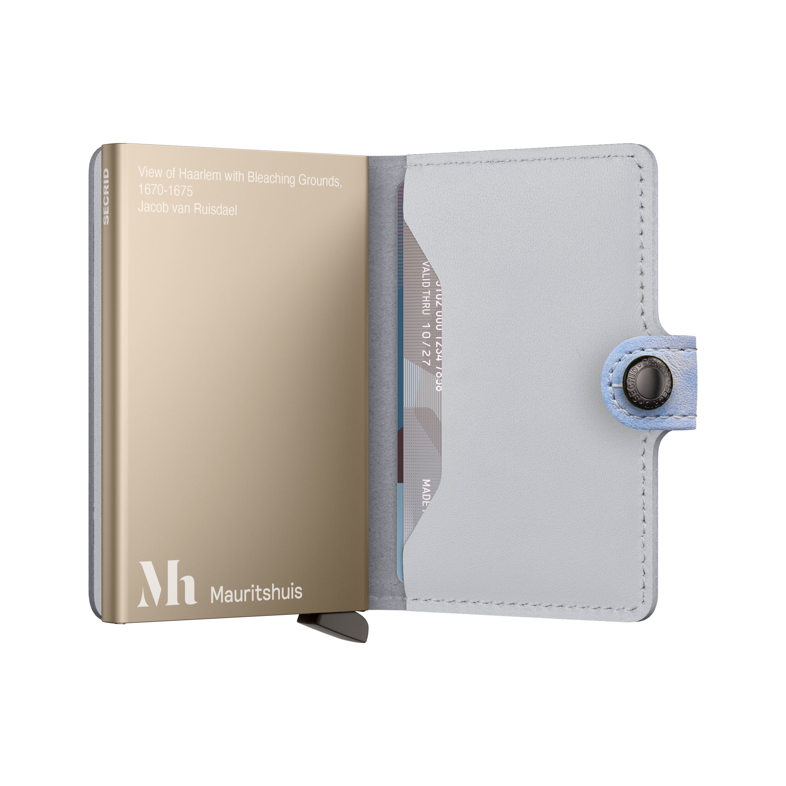 Secrid Miniwallet Art Clouds – Schrägansicht