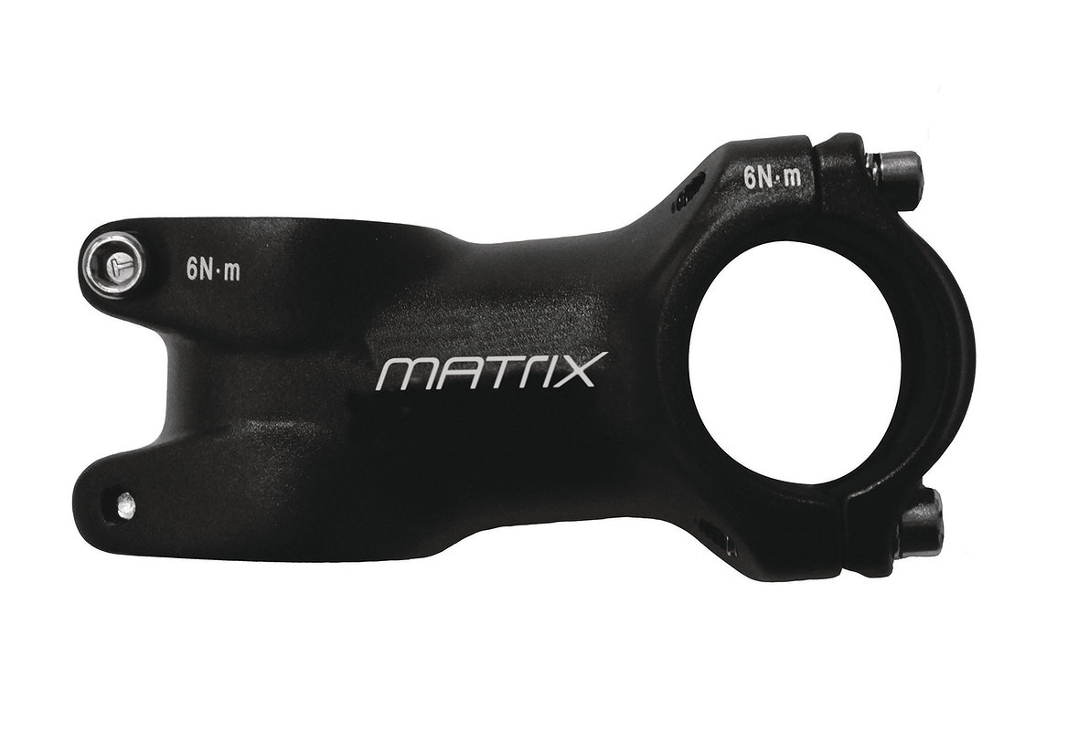 MATRIX Ahead-Vorbau ST17 Alu 80 mm schwarz-matt 31,8 mm 1 1/8" +/-6°
