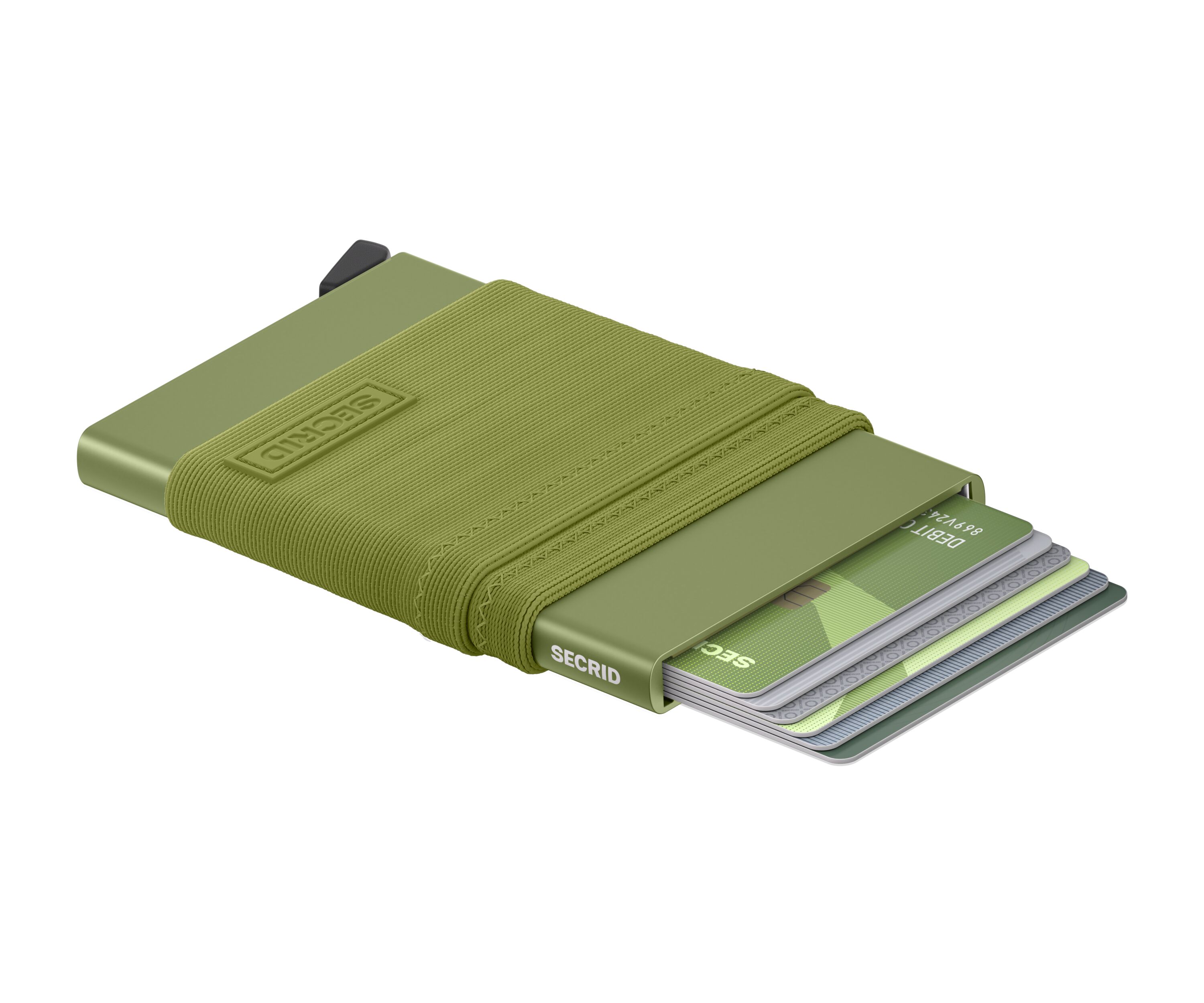 Secrid Flexwallet Kelp – flach liegend