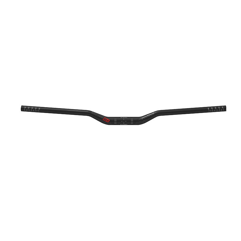 ergotec MTB Lenker Riser Bar 30 780 mm schwarz sand. 12°/4° 30 mm 31,8 mm