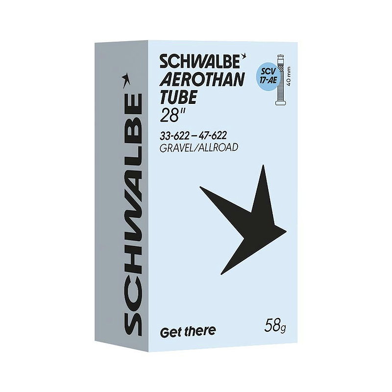 Schwalbe Fahrradschlauch Aerothan SCV 28" SCV17-AE 40 mm 33/47-622