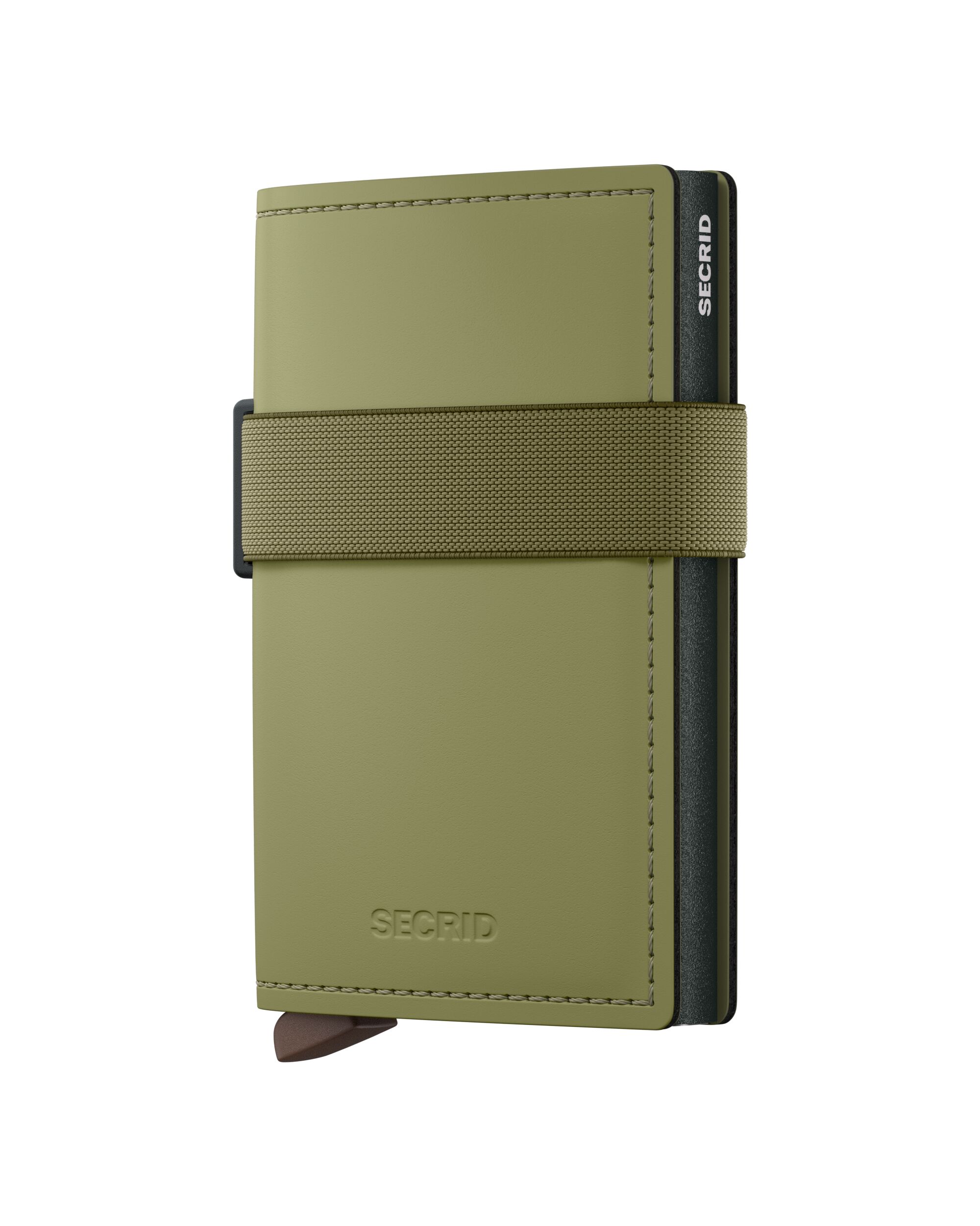 Secrid Bandwallet Matte Leaf-Khaki – Vorderansicht