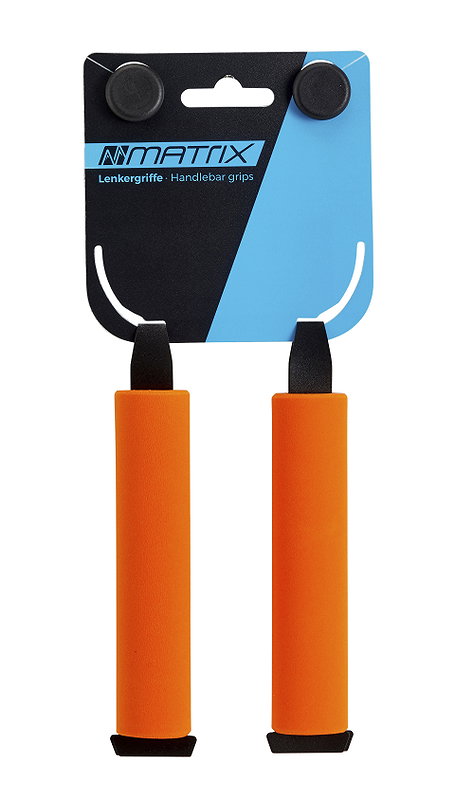 MATRIX Lenkergriff G63 Silikon orange 130/130 mm