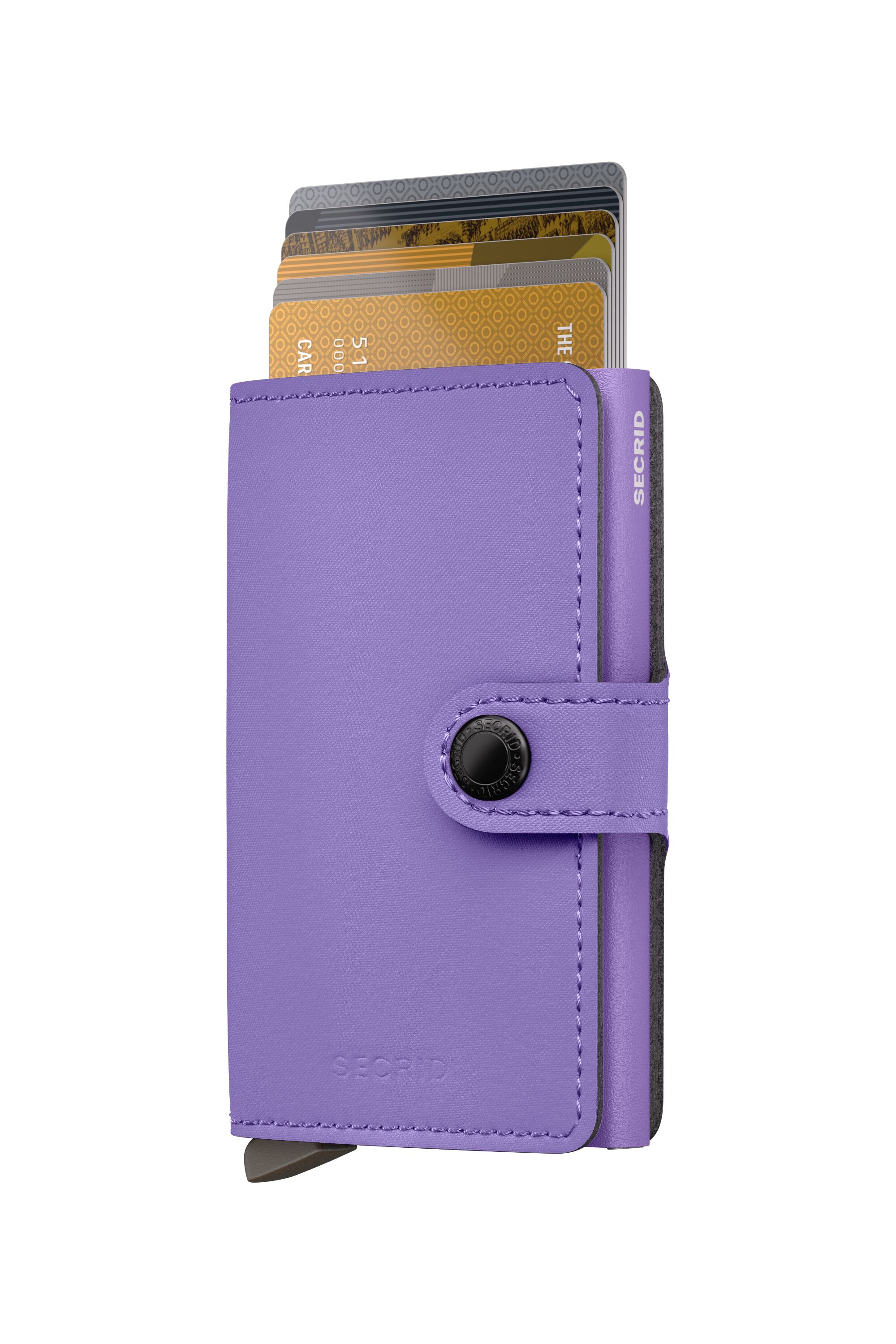 Secrid Miniwallet Yard powder Lilac – mit Karten