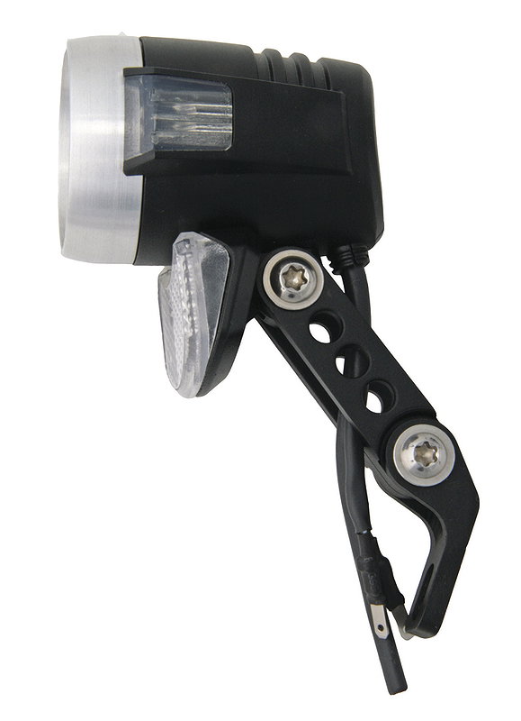 AXA E-Bike LED Scheinwerfer Blueline 50 schwarz 50 Lux  SB-Verpackung