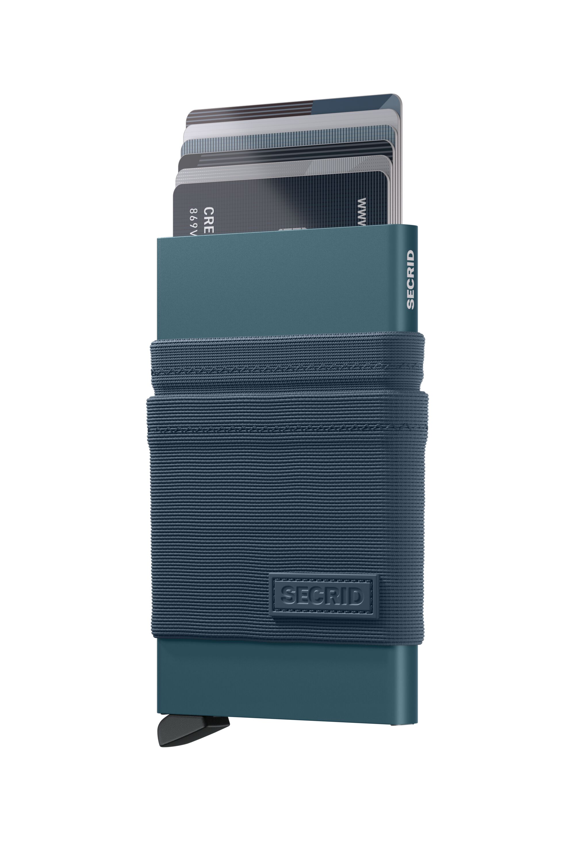 Secrid Flexwallet Teal – mit Karten