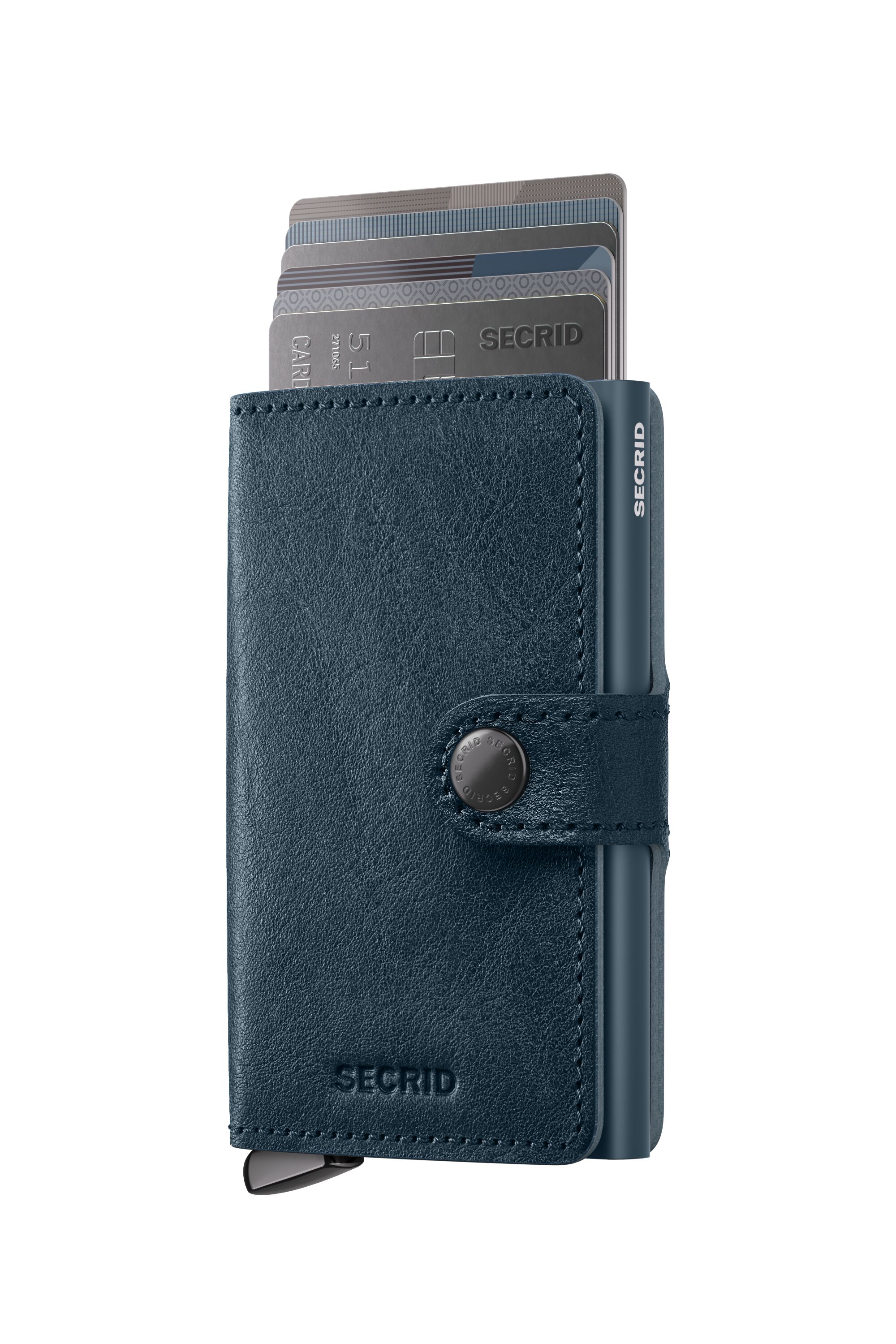 Secrid Miniwallet Basco Teal+ – mit Karten