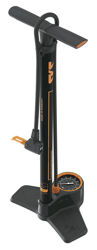 SKS Standpumpe AIRKOMPRESSOR 10.0 schwarz/orange 10 bar / 144 PSI