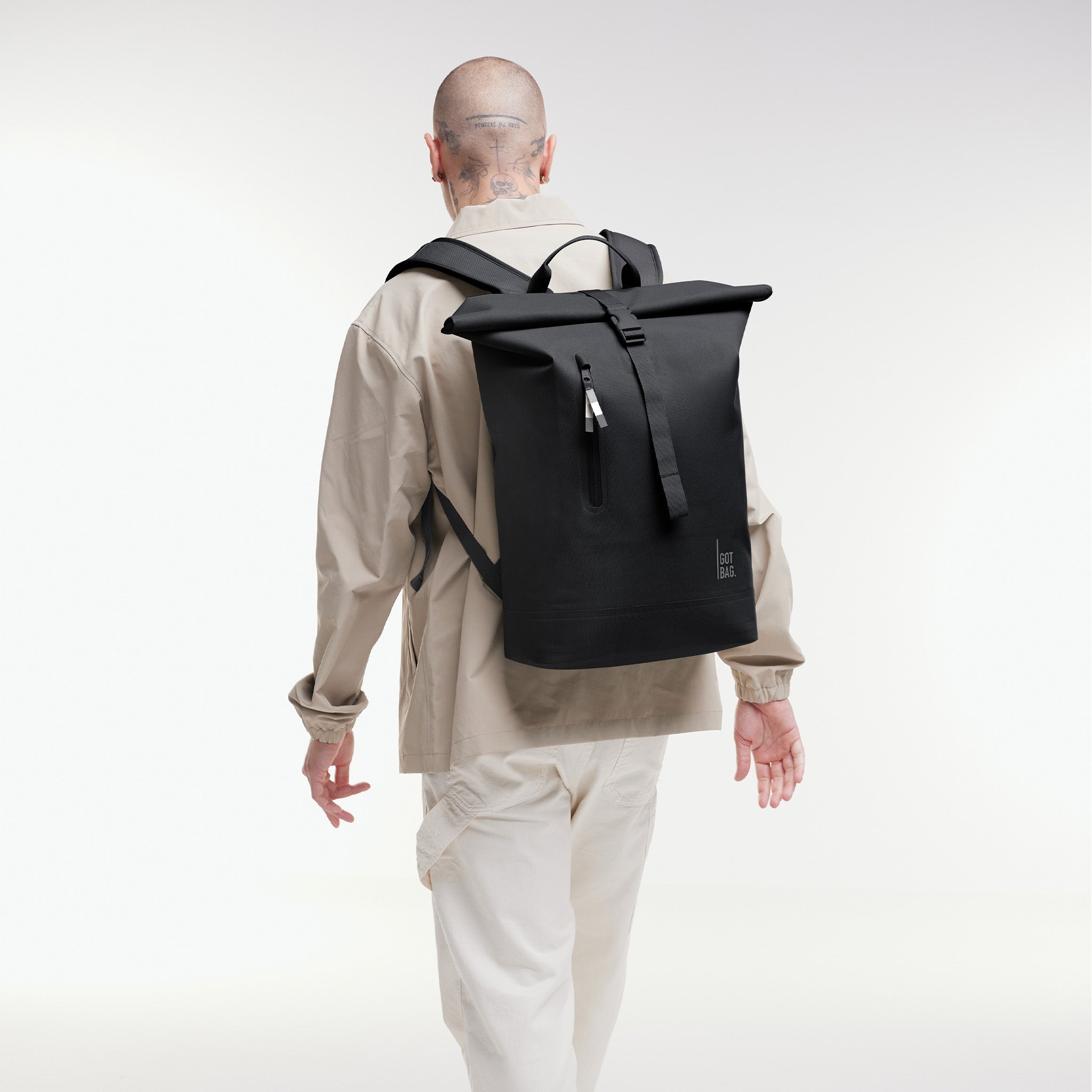 GOT BAG Rolltop Lite 2.0 Monochrome Black