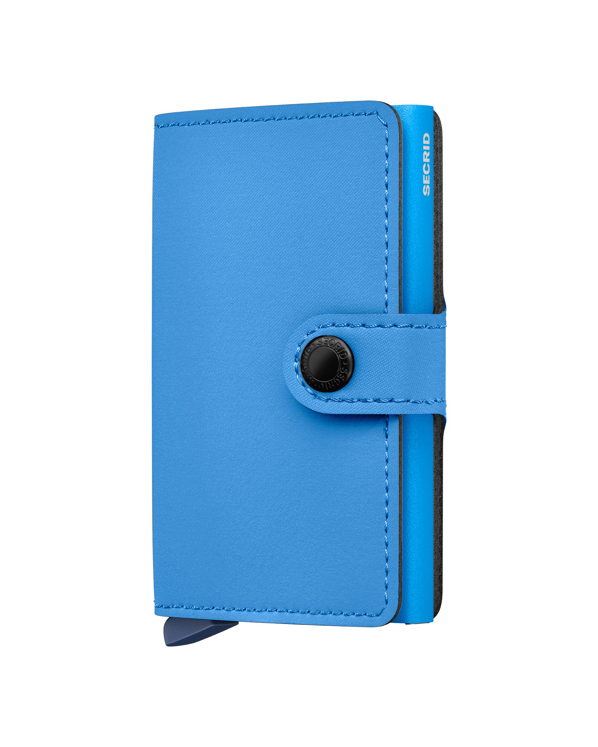Secrid Miniwallet Yard powder Ultra Blue – Vorderansicht