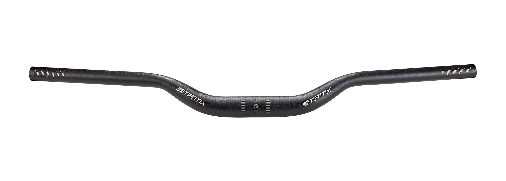 MATRIX MTB Lenker Riser HB8 680 mm schwarz-matt 9° 38 mm 31,8 mm