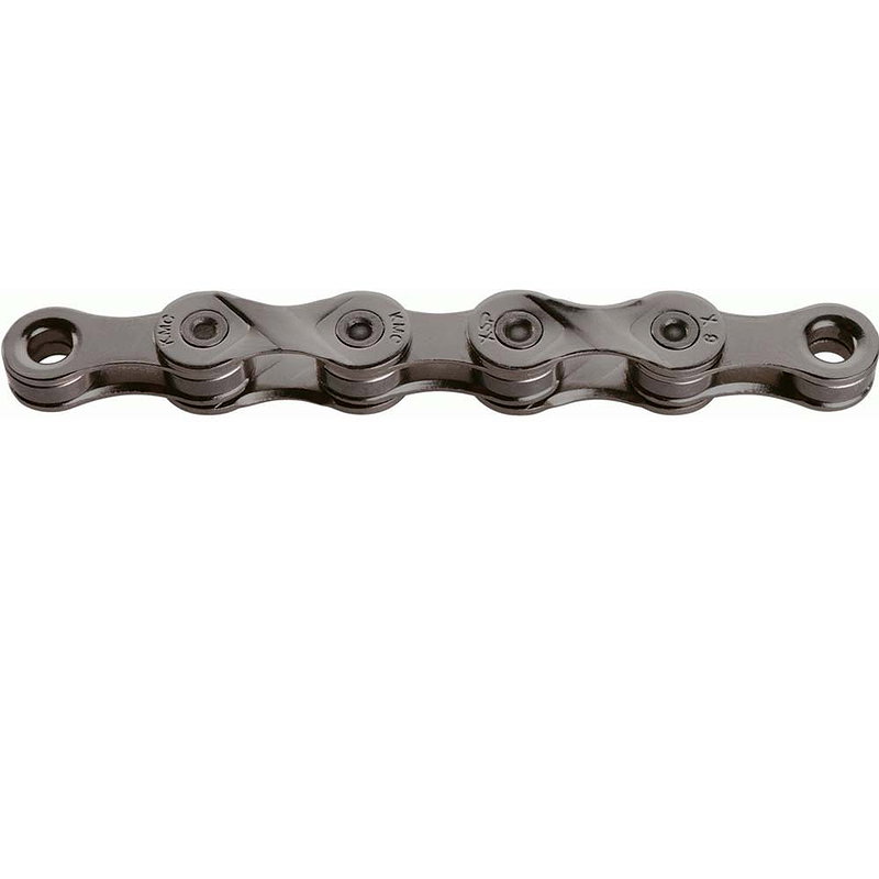 KMC Fahrrad Kette X9 9-fach grau 116 Glieder, 1/2" x 11/128"