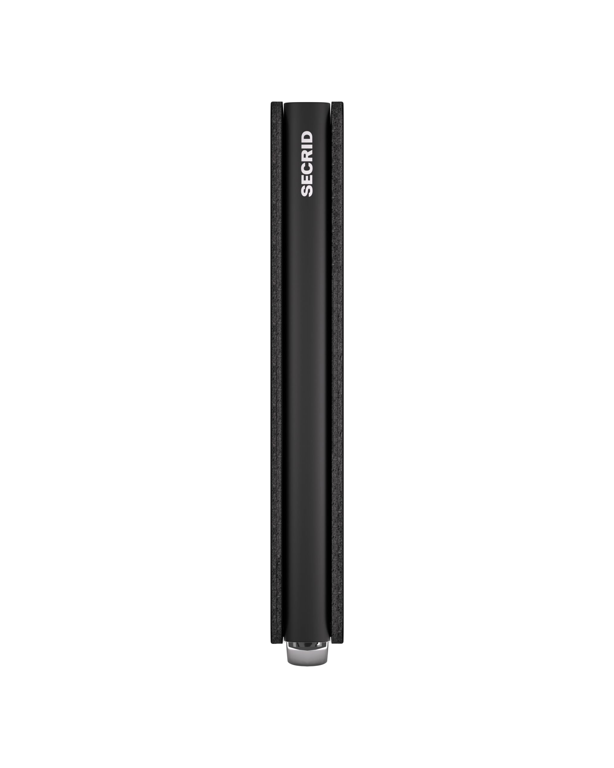 Secrid Slimwallet Emboss Lines Black+ – Seitenansicht