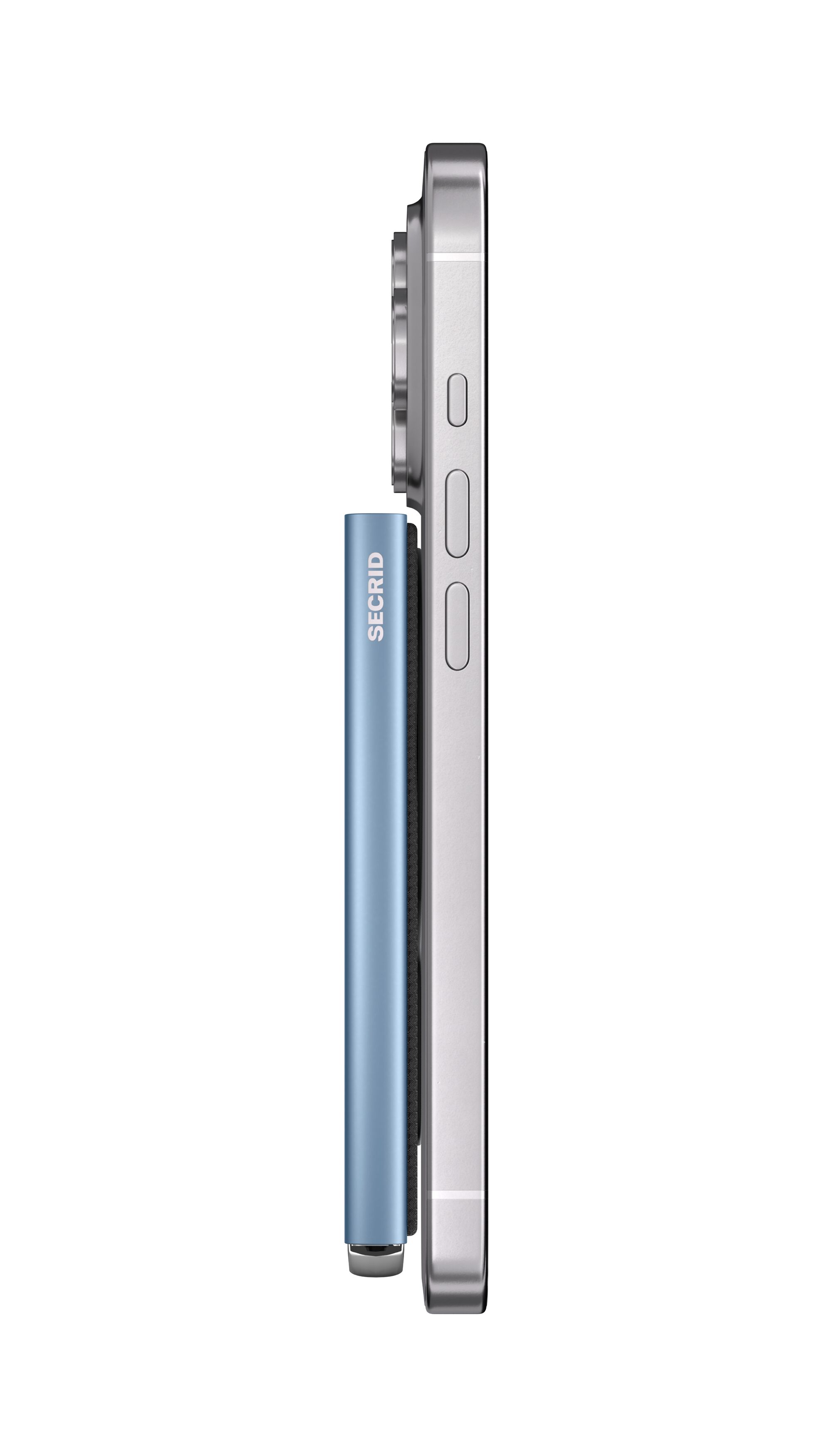 Secrid Cardprotector Fluted for Magsafe Ice Blue+ – am Smartphone