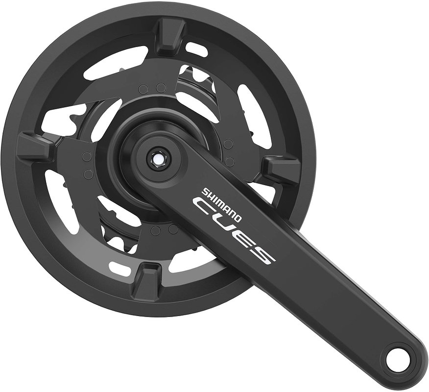 Shimano Kettenradgarnitur Cues FCU40102 2-PIECE 40x26 Zähne schwarz 175 mm EFCU40102EX06C