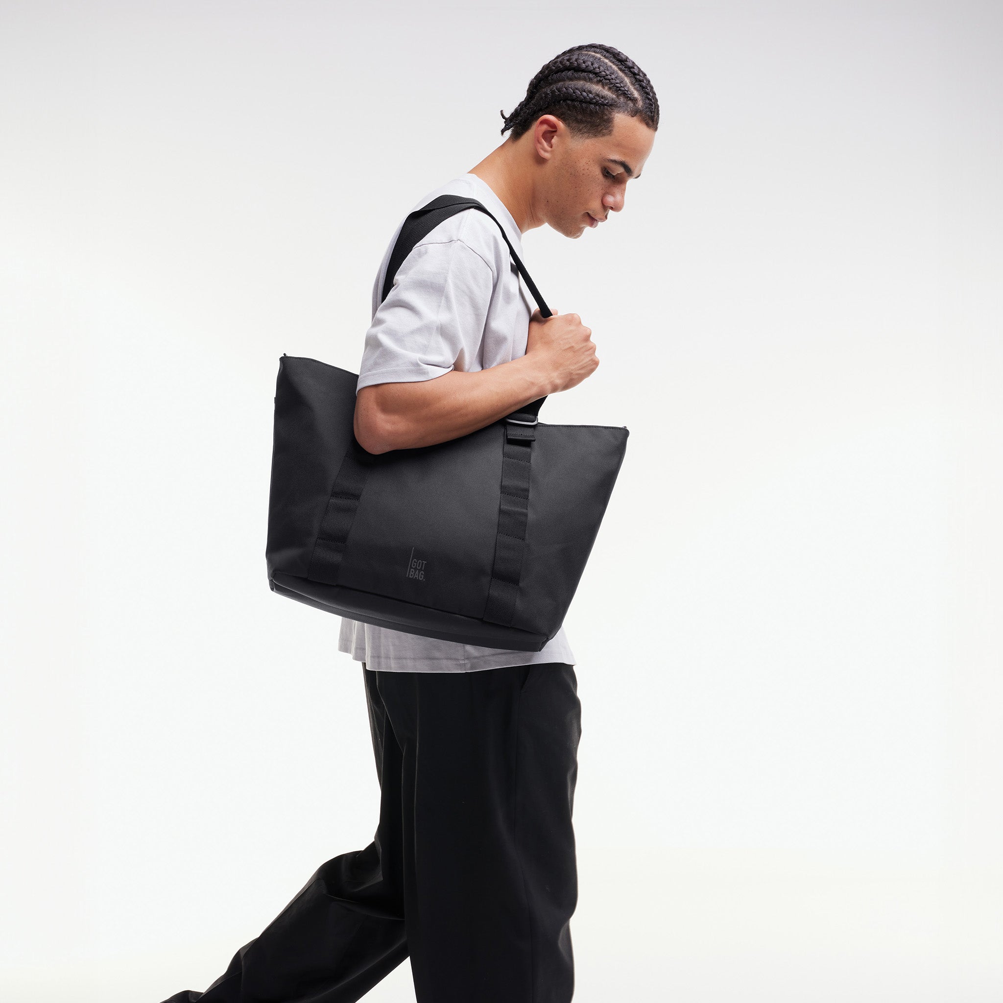 GOT BAG Tote Bag Monochrome Black