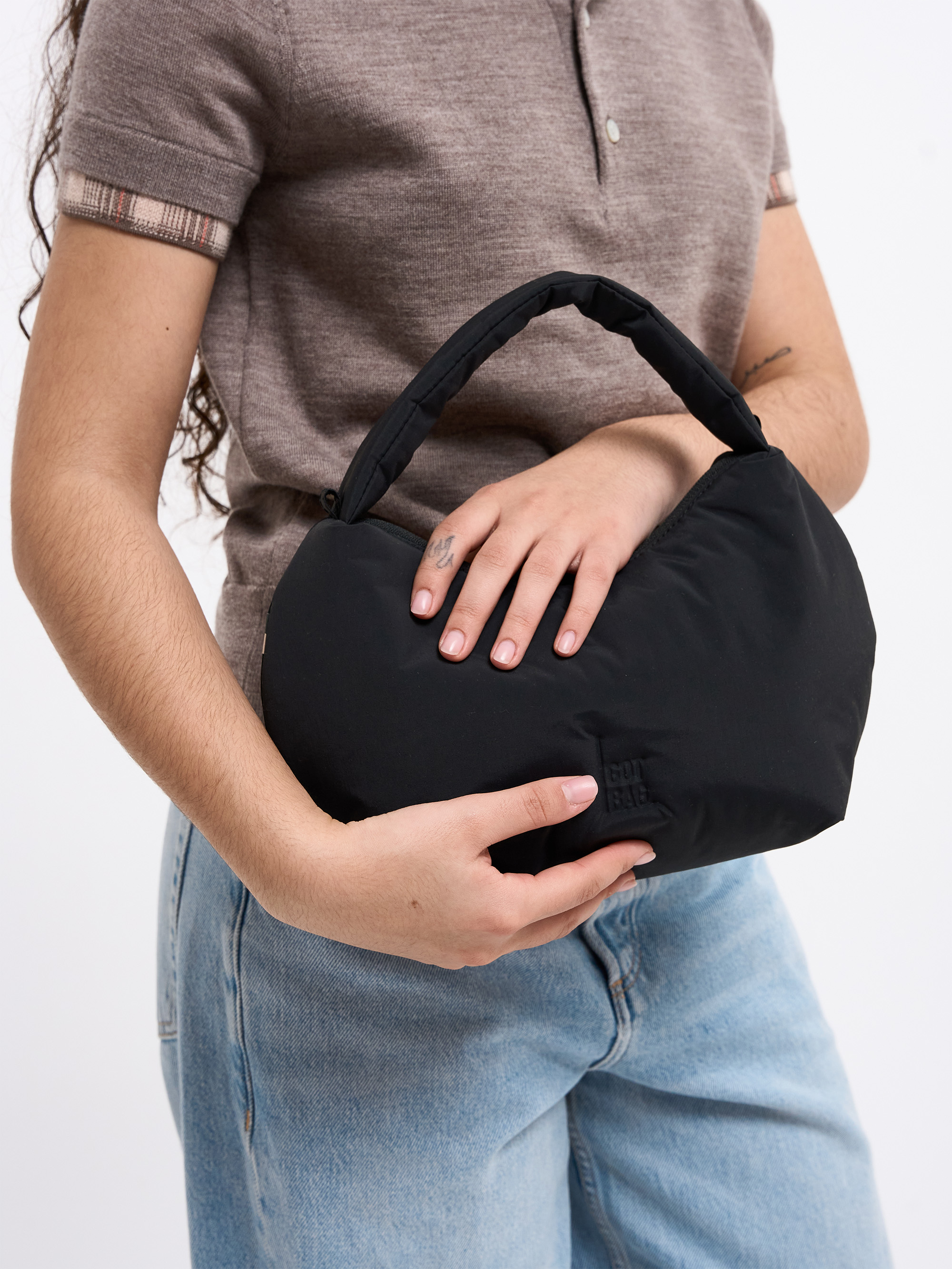 GOT BAG Cloud Bead Bag Black
