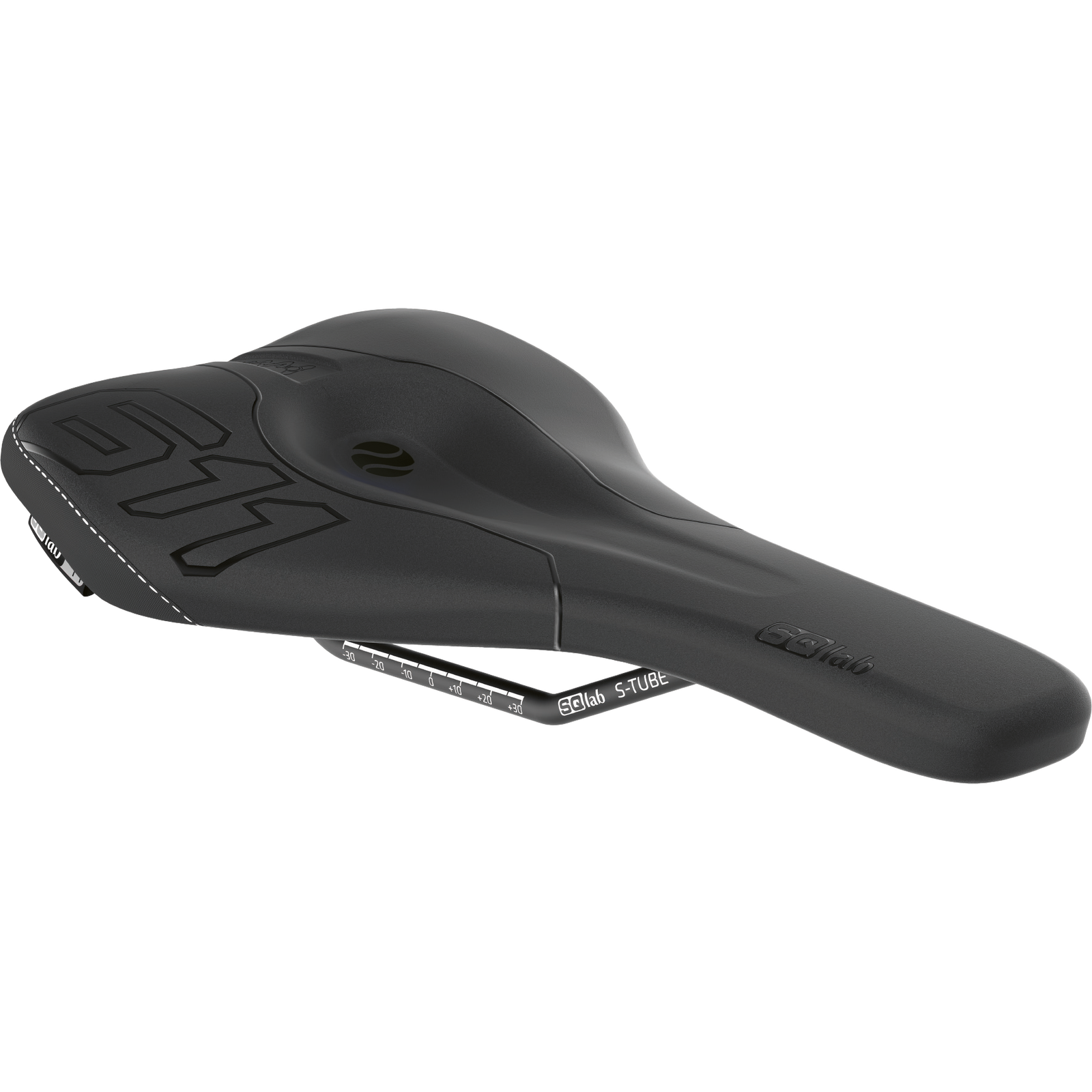 SQlab Sport Sattel 611 Ergowave S-Tube – Seitenansicht schräg