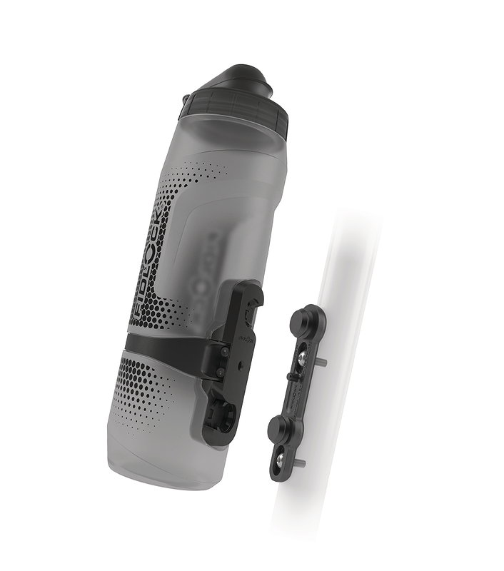 FIDLOCK Trinkflaschen Set TWIST inkl. bike base transparent schwarz 0,80 L
