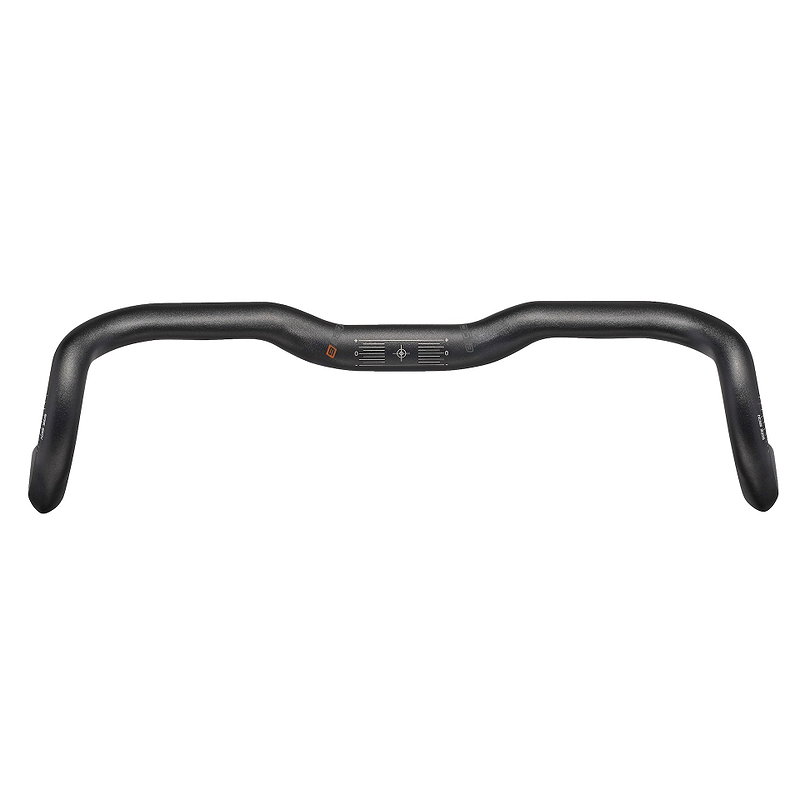 ergotec Gravel Lenker Randonneur ER 20 440/513 mm schwarz sand. 16°/9° 20 mm 31,8 mm AL 6