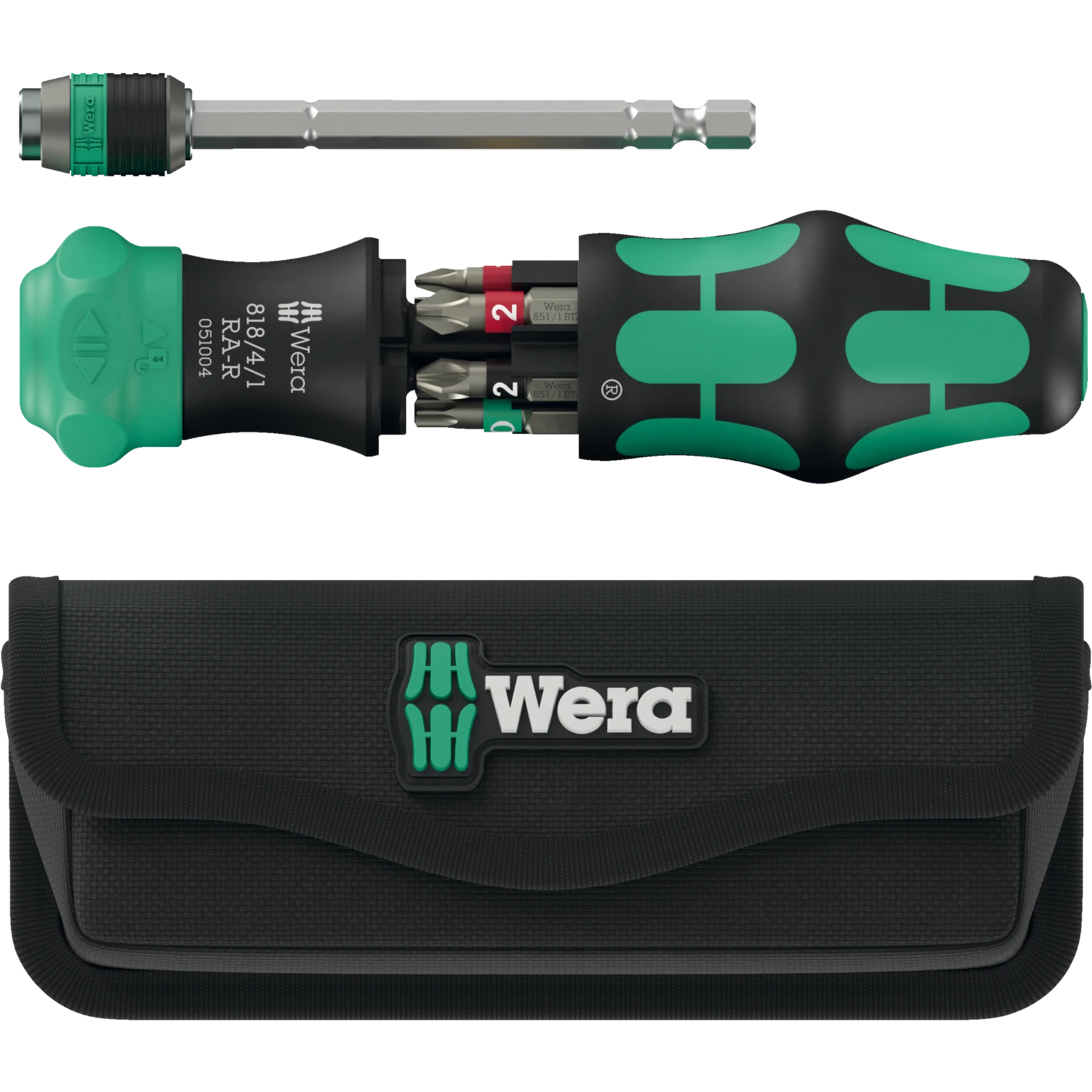 WERA Ratsche Kraftform Kompakt 20 RA-R mit Tasche