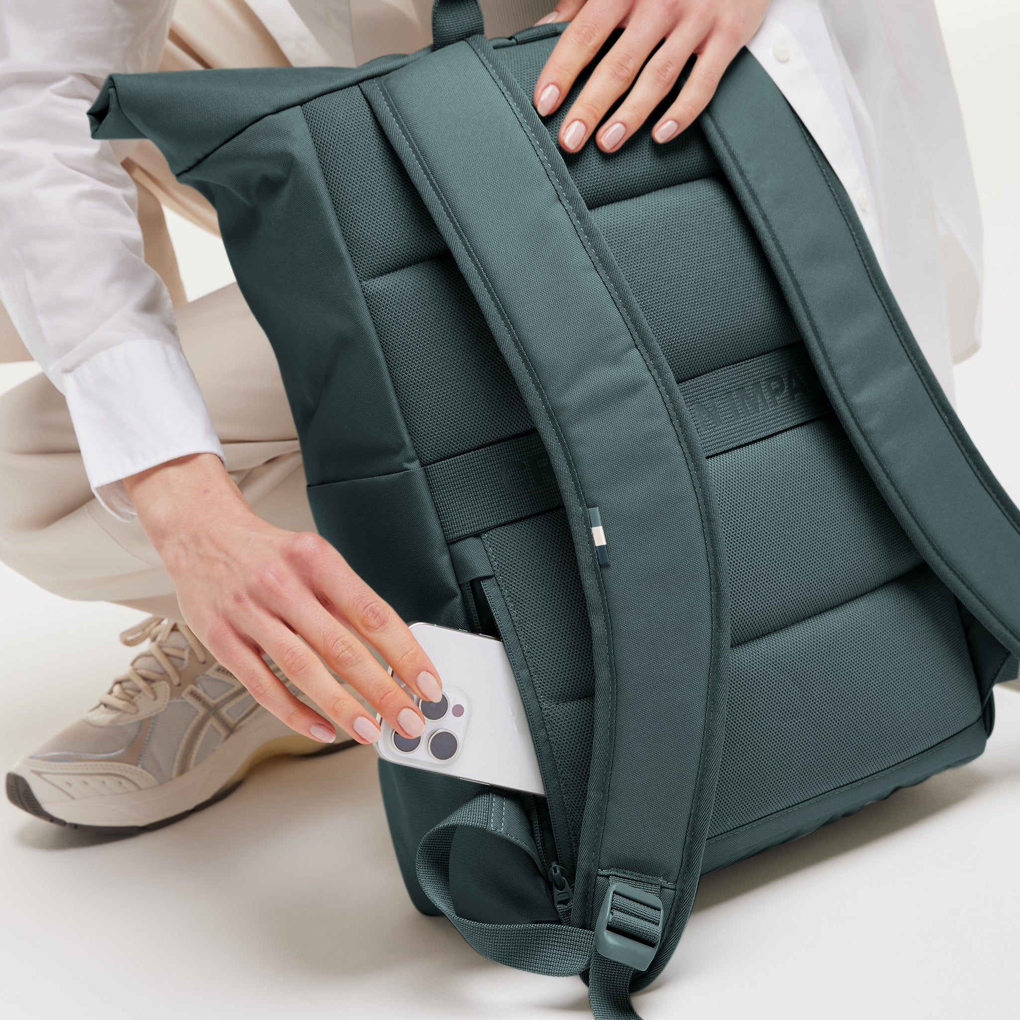 GOT BAG Rolltop Easy Monochrome Sea Teal