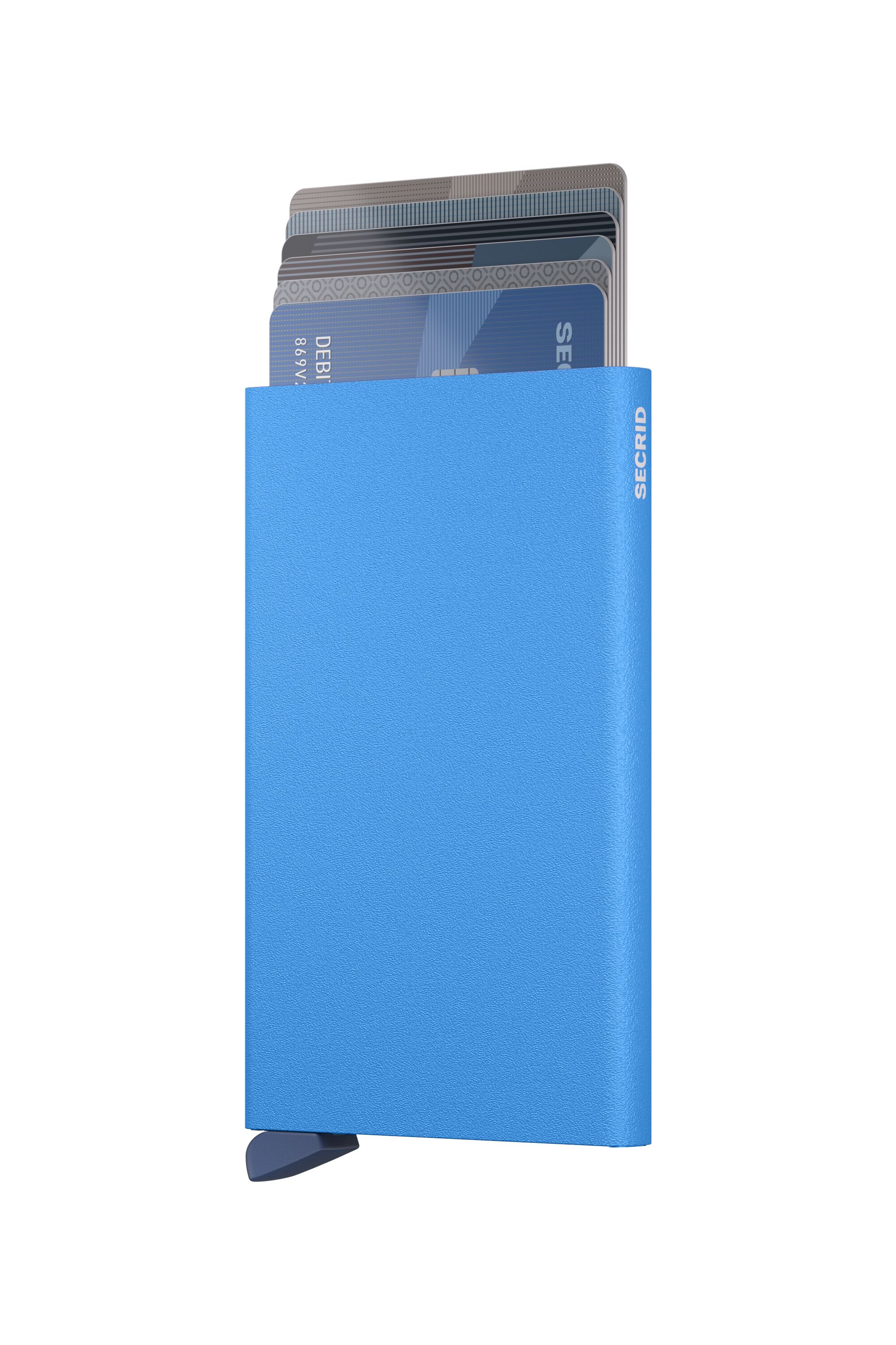 Secrid Cardprotector Powder Ultra Blue – mit Karten