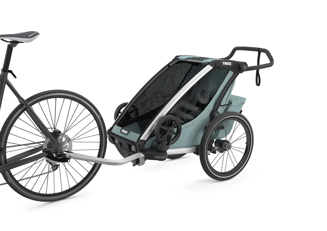 Thule Kinderanhaenger Chariot Cross 1 Sitzer alaska blau
