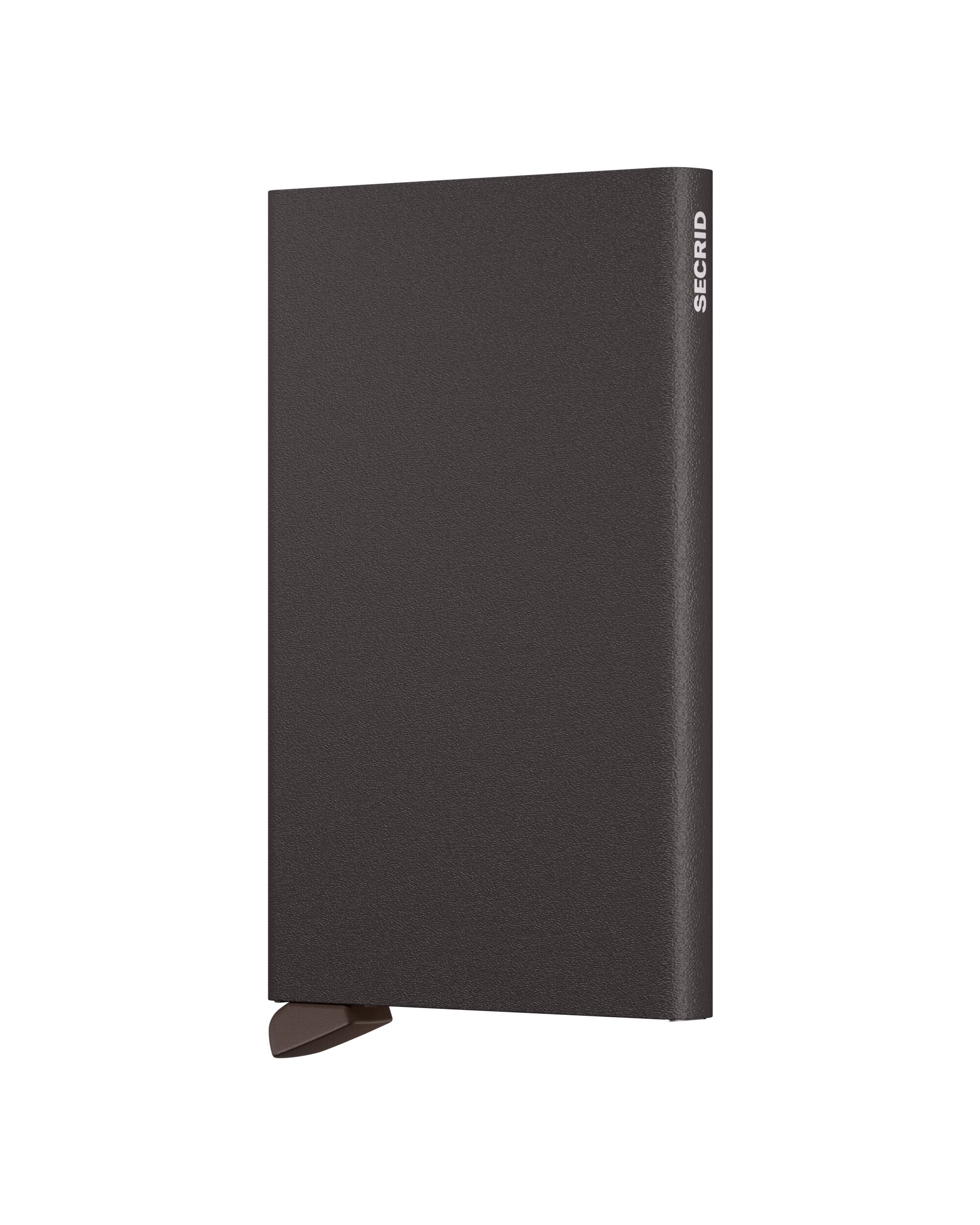 Secrid Cardprotector Powder Brown – Vorderansicht