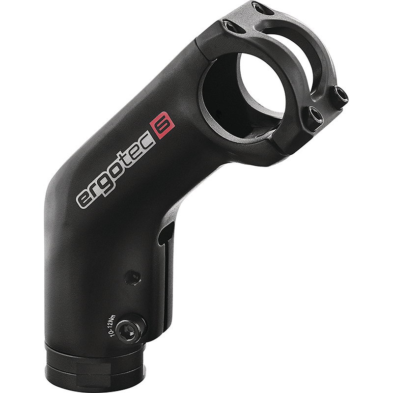 ergotec Ahead-Vorbau High Barracuda i-Einstellring 90 mm schwarz- sand. 31,8 mm 1 1/8" 45°
