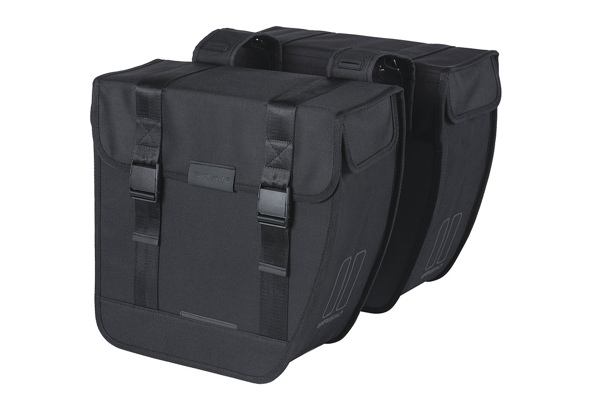 Basil Doppelpacktasche Tour XL schwarz