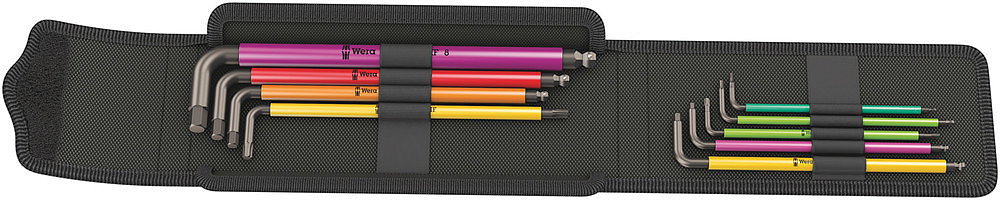WERA Winkel-Schlüssel-Set Bicycle Set 4