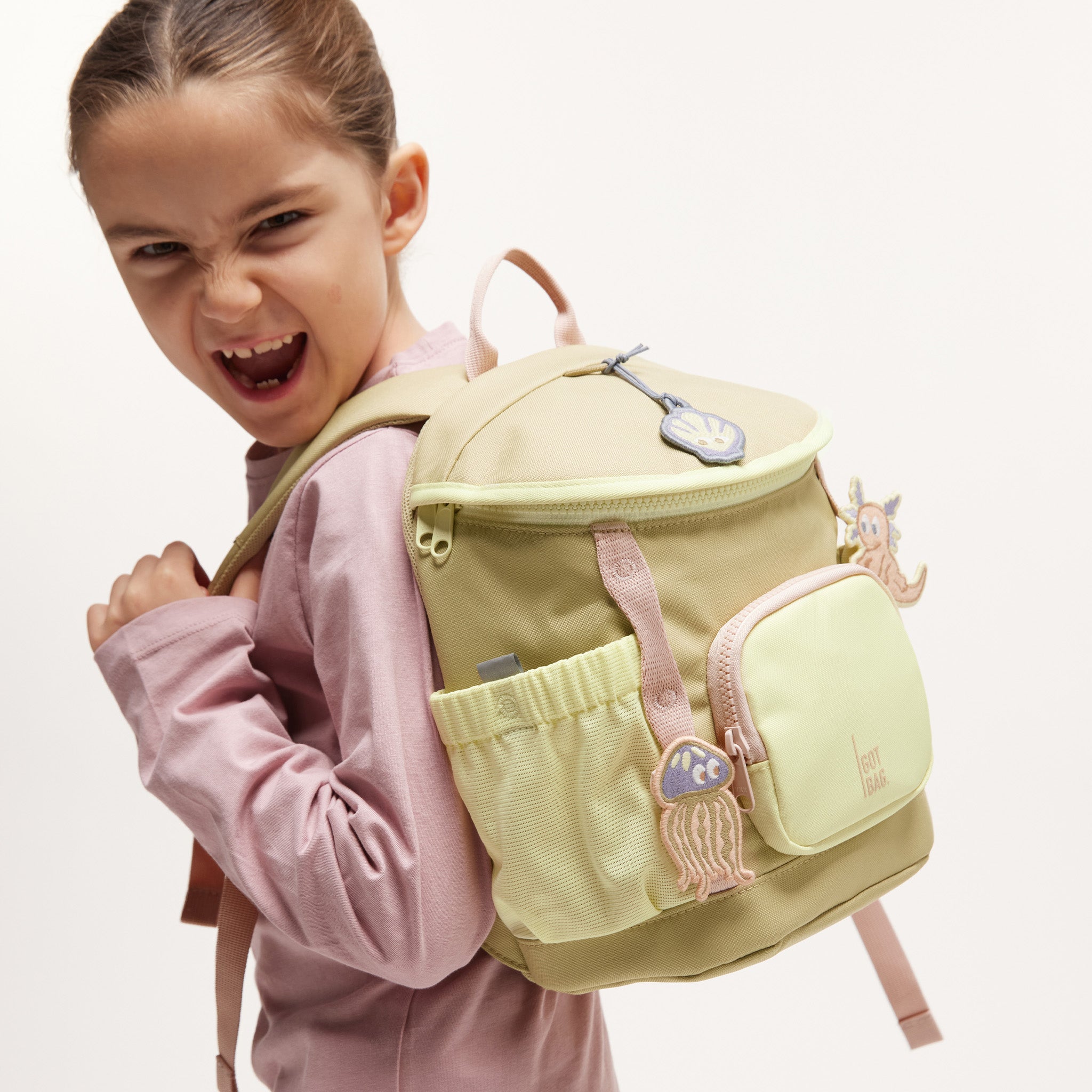 GOT BAG Kids Adventure Patch Set Axolotl Multicolor