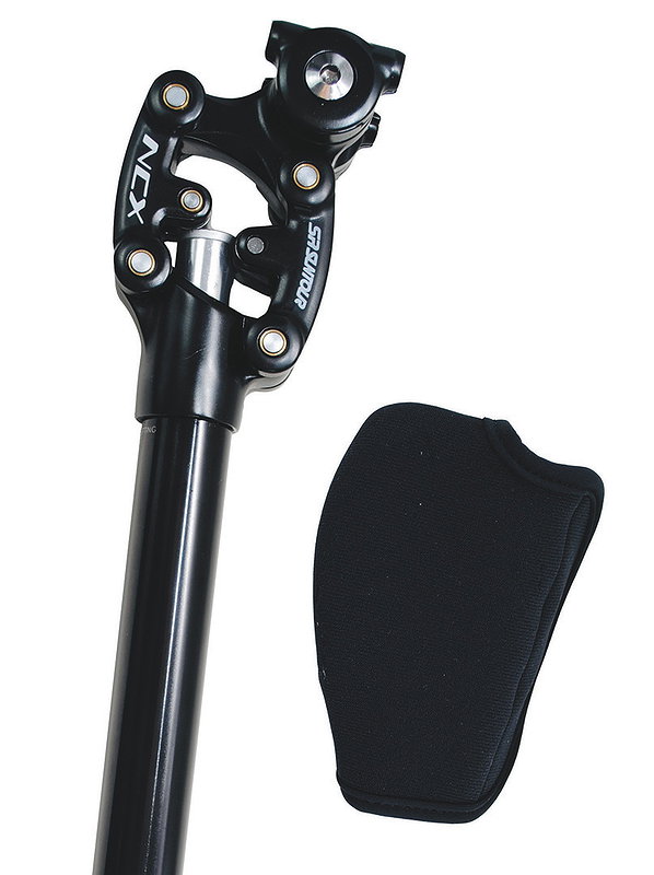Suntour Federsattelstütze Parallelogramm SP12-NCX ca. 70-95 kg (standard) 27,2 mm schwarz 350 mm3857
