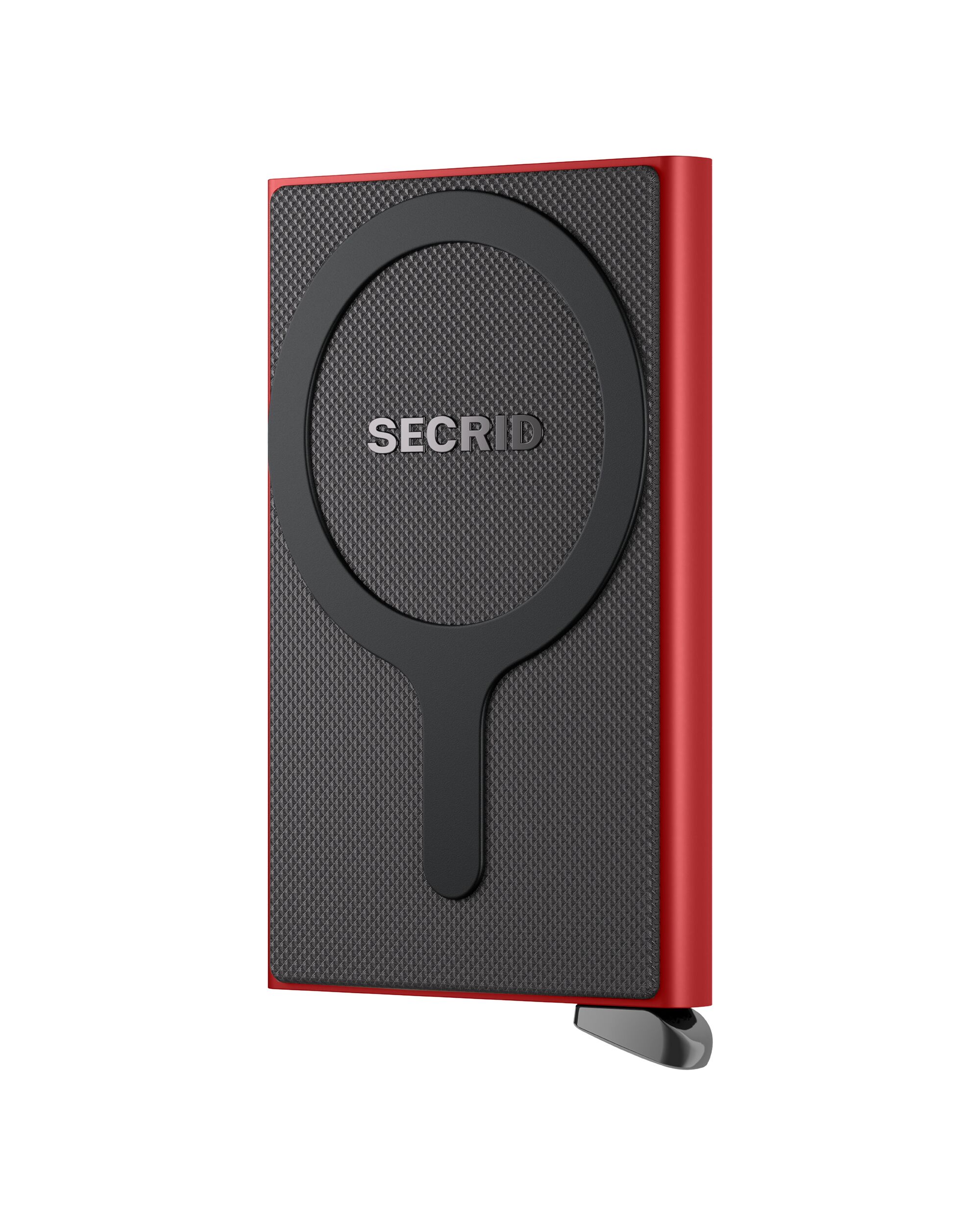 Secrid Cardprotector Fluted for Magsafe Red+ – Vorderansicht
