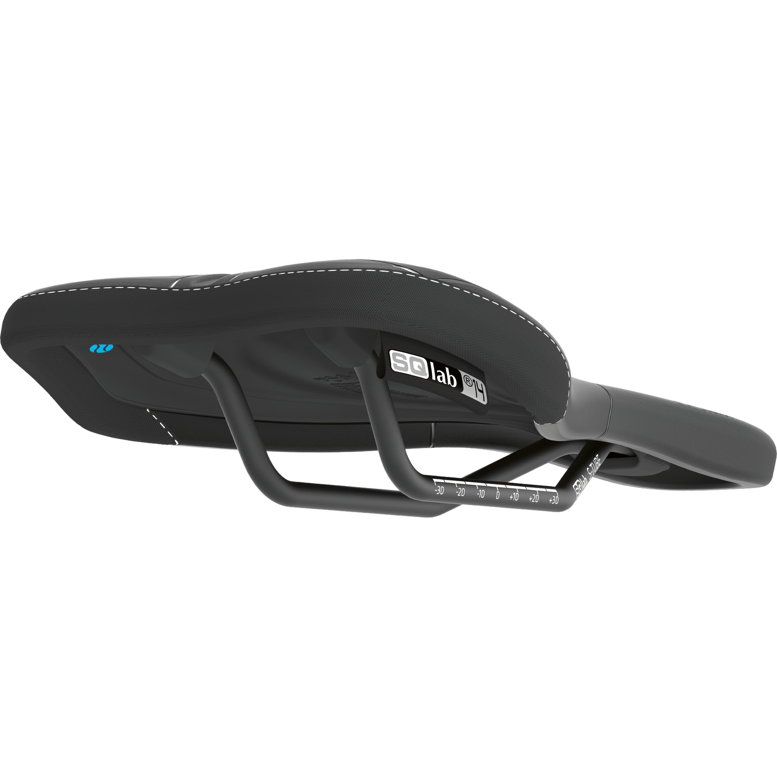 SQlab Sport Sattel 611 Ergowave S-Tube – Ansicht schräg hinten