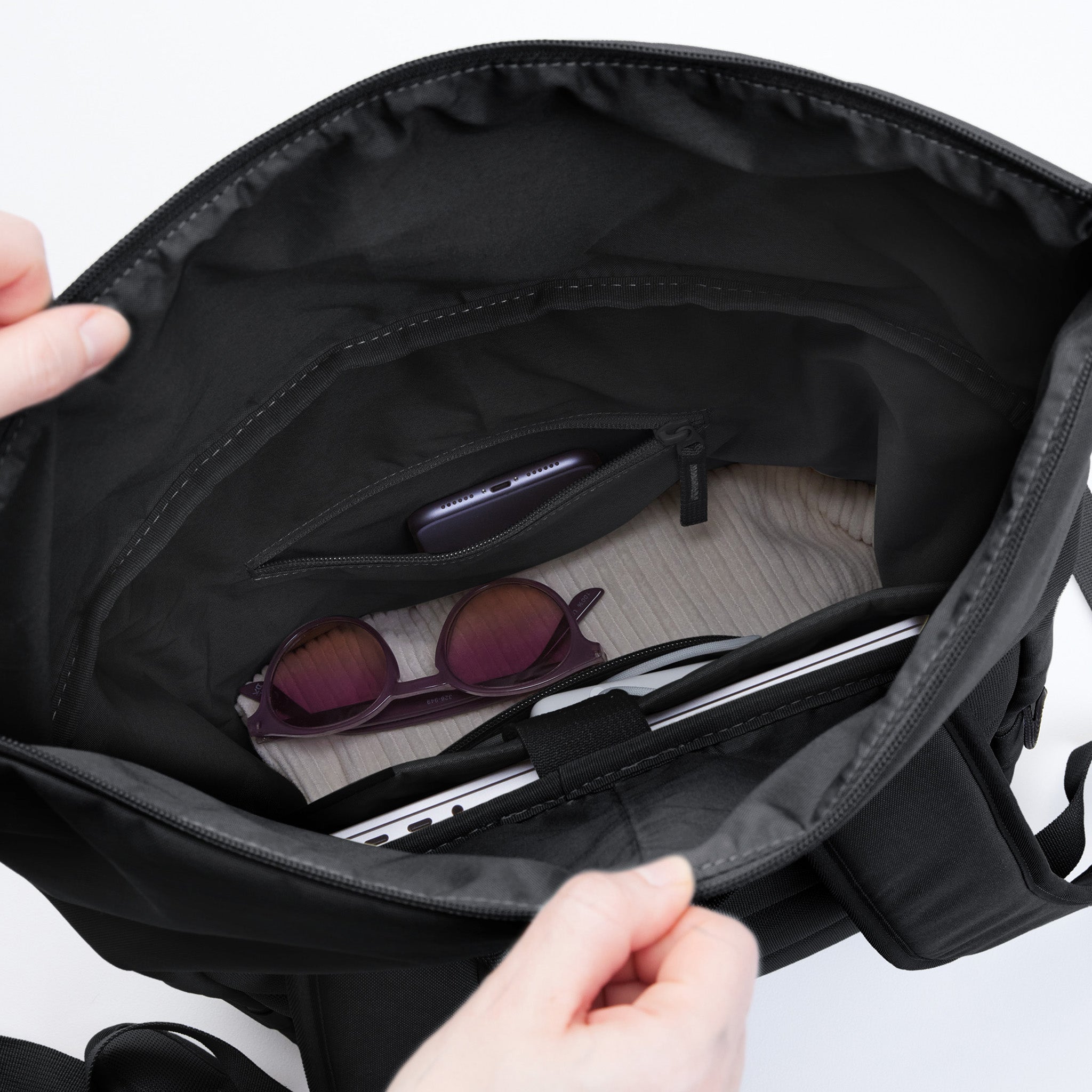 GOT BAG Rolltop Easy Monochrome Black