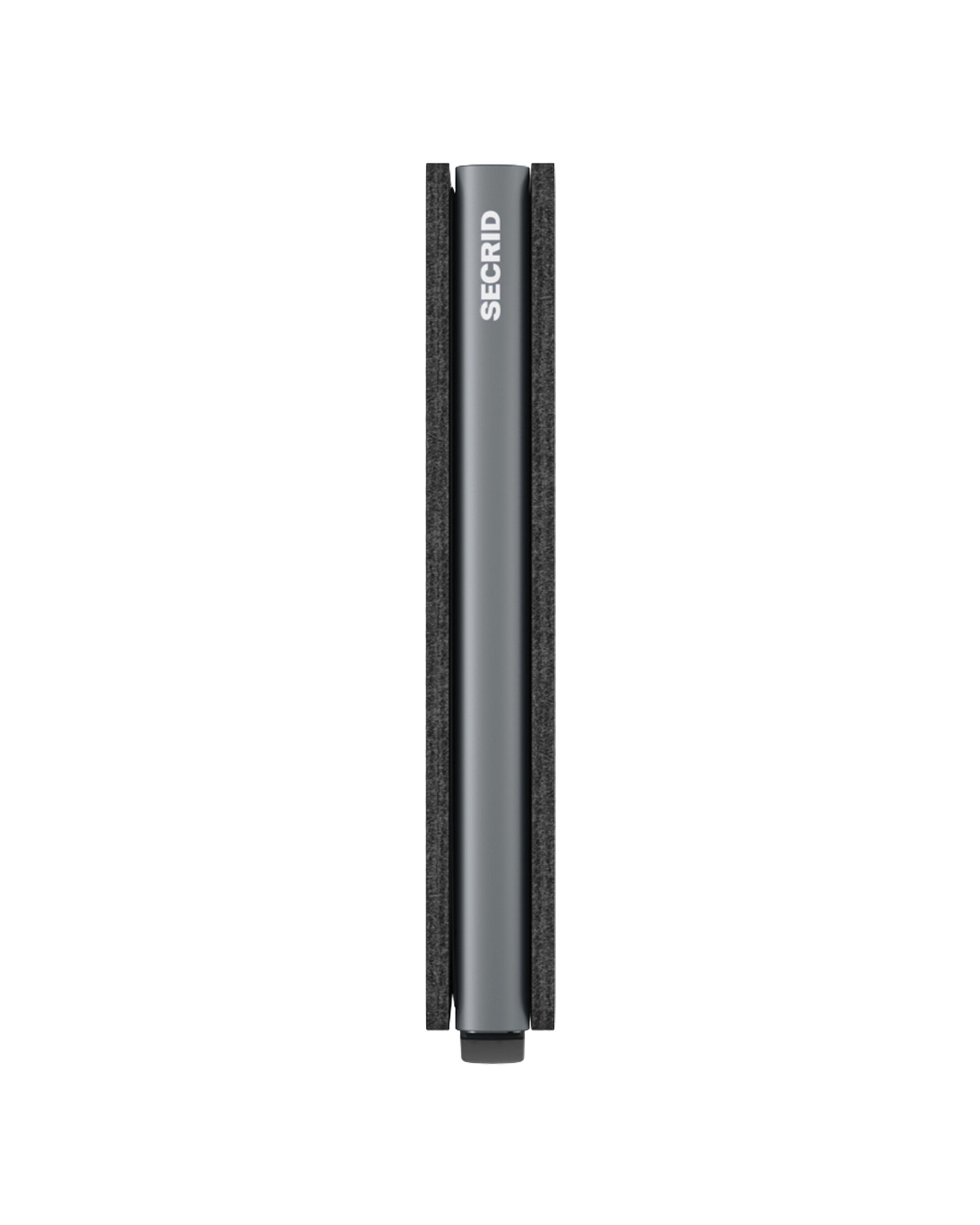 Secrid Slimwallet Optical Black-Titanium – Seitenansicht