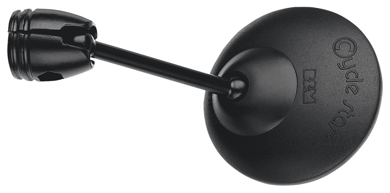B&M Lenkerspiegel Cycle Star kurze gerade Stange, ca. 6,5 cm, links/rechts 901/