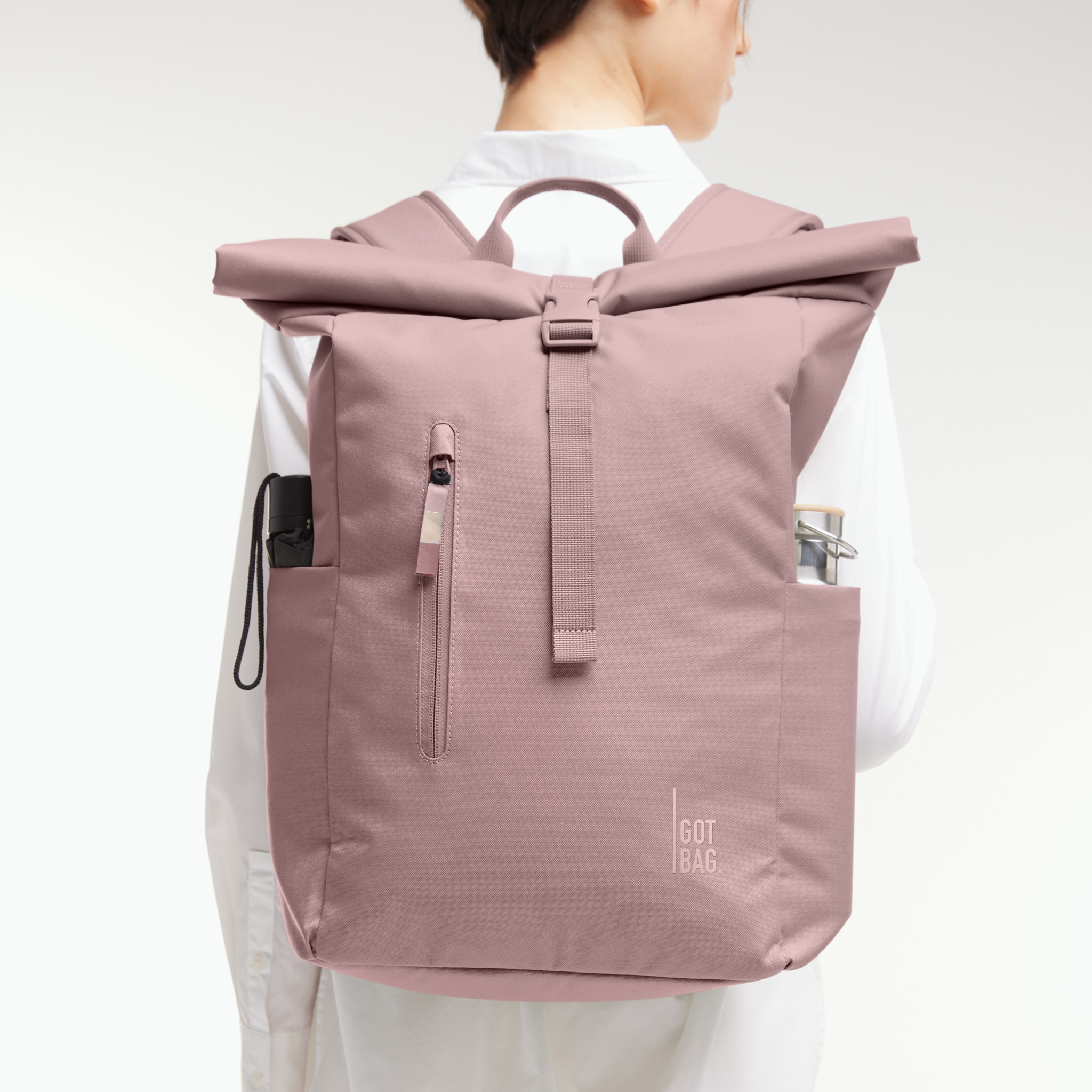 GOT BAG Rolltop Easy Monochrome Red Sand