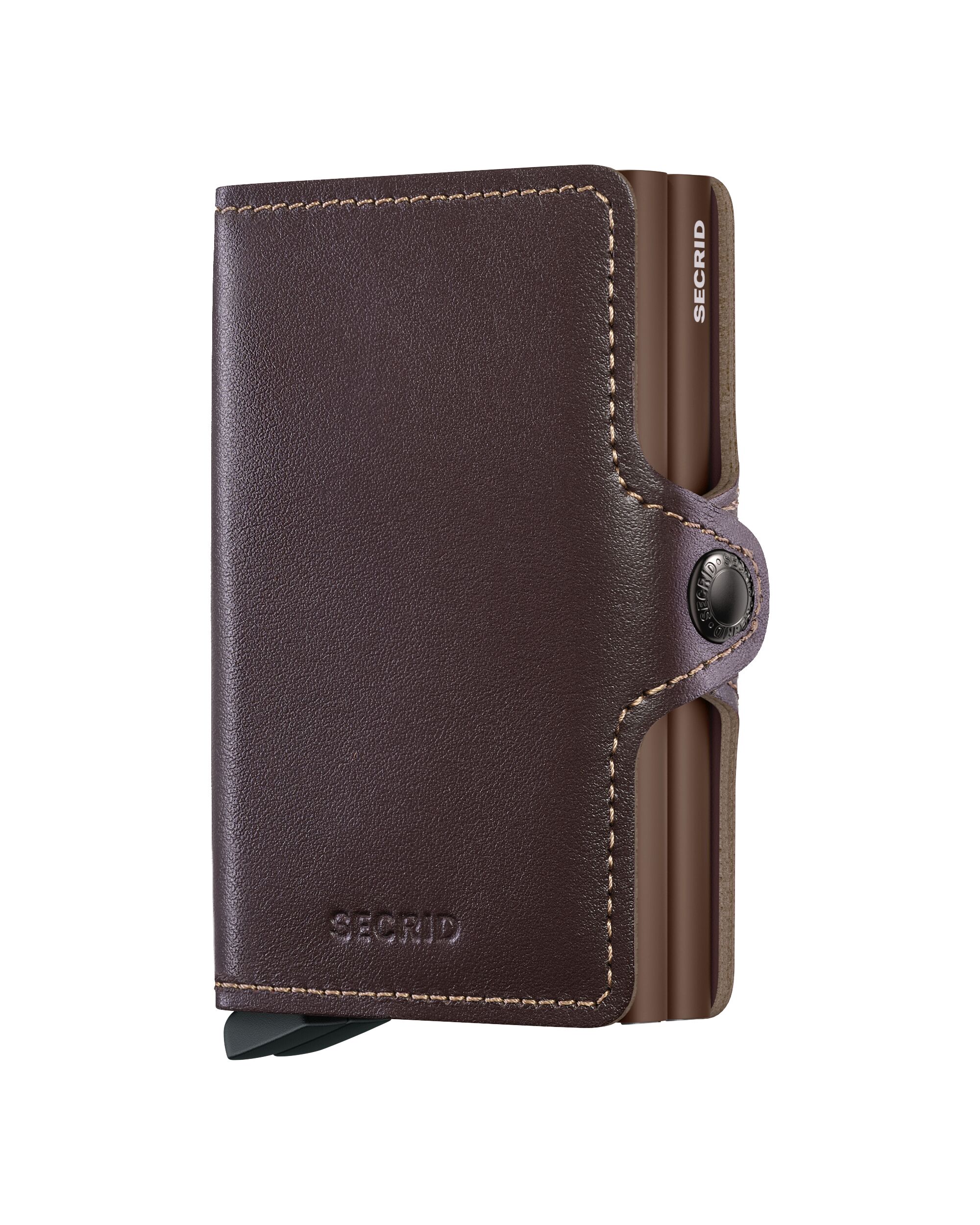 Secrid Twinwallet Original Chocolate – Vorderansicht
