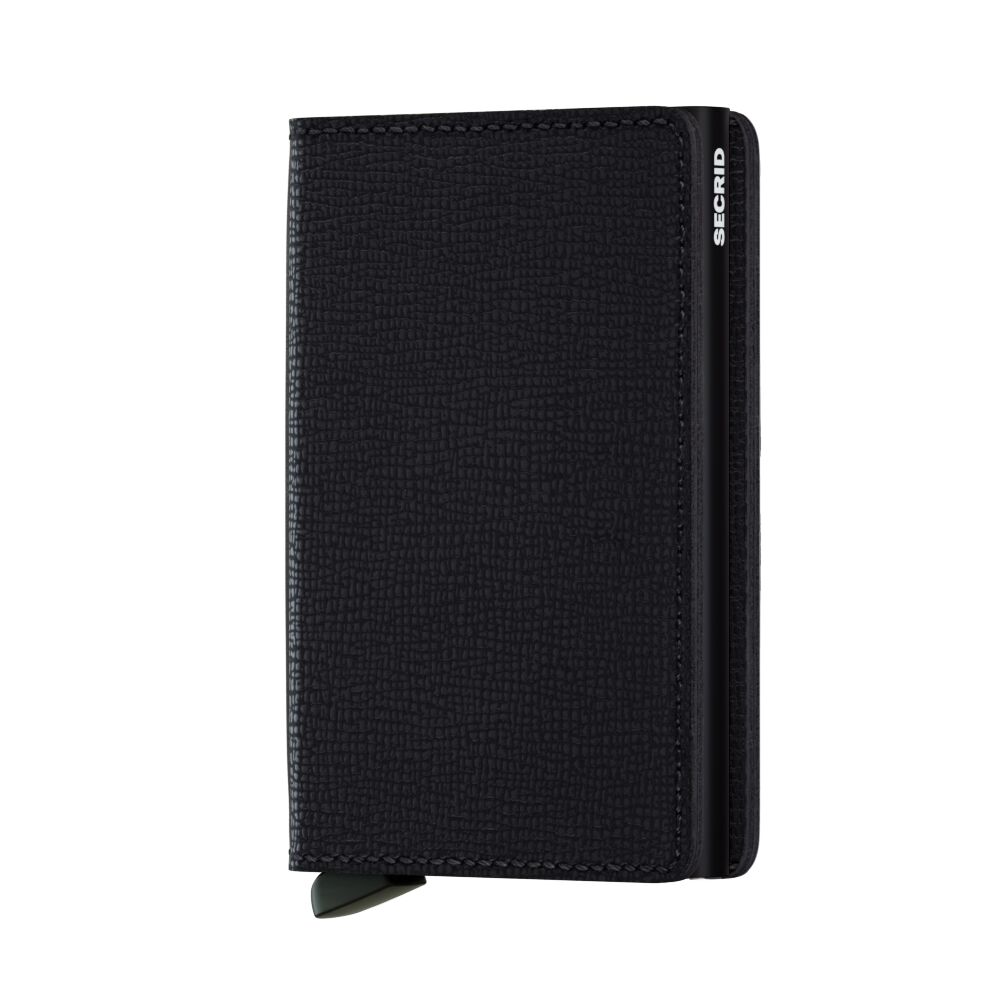 Secrid Slimwallet Crisple Black – Vorderansicht