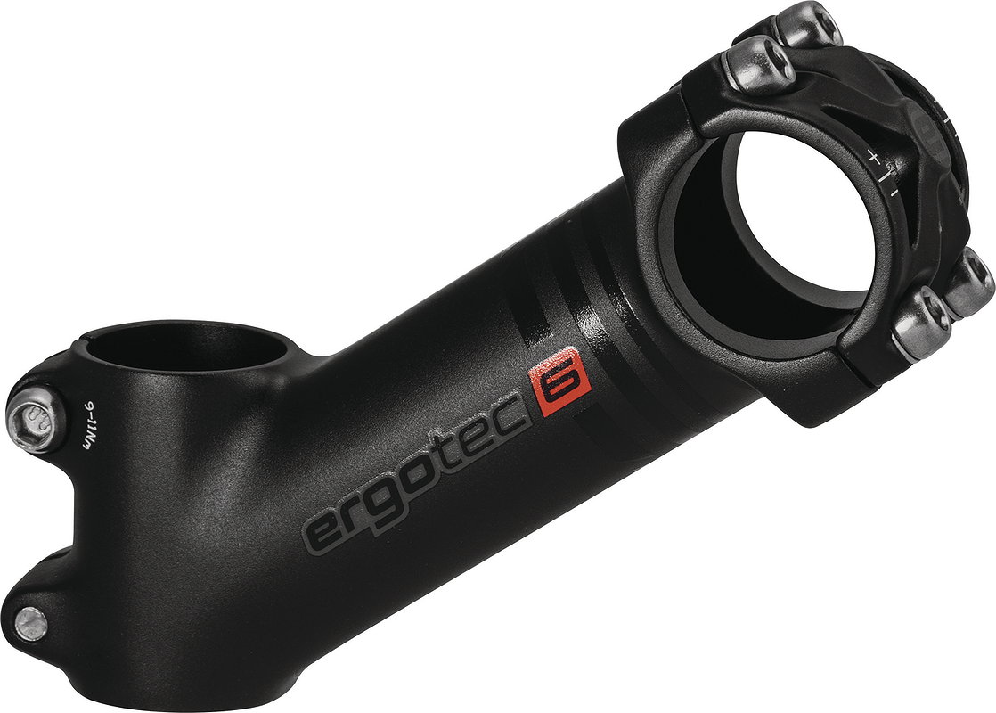 ergotec Ahead-Vorbau High Piranha 2 110 mm schwarz sand. 31,8 mm 1 1/8" 35°