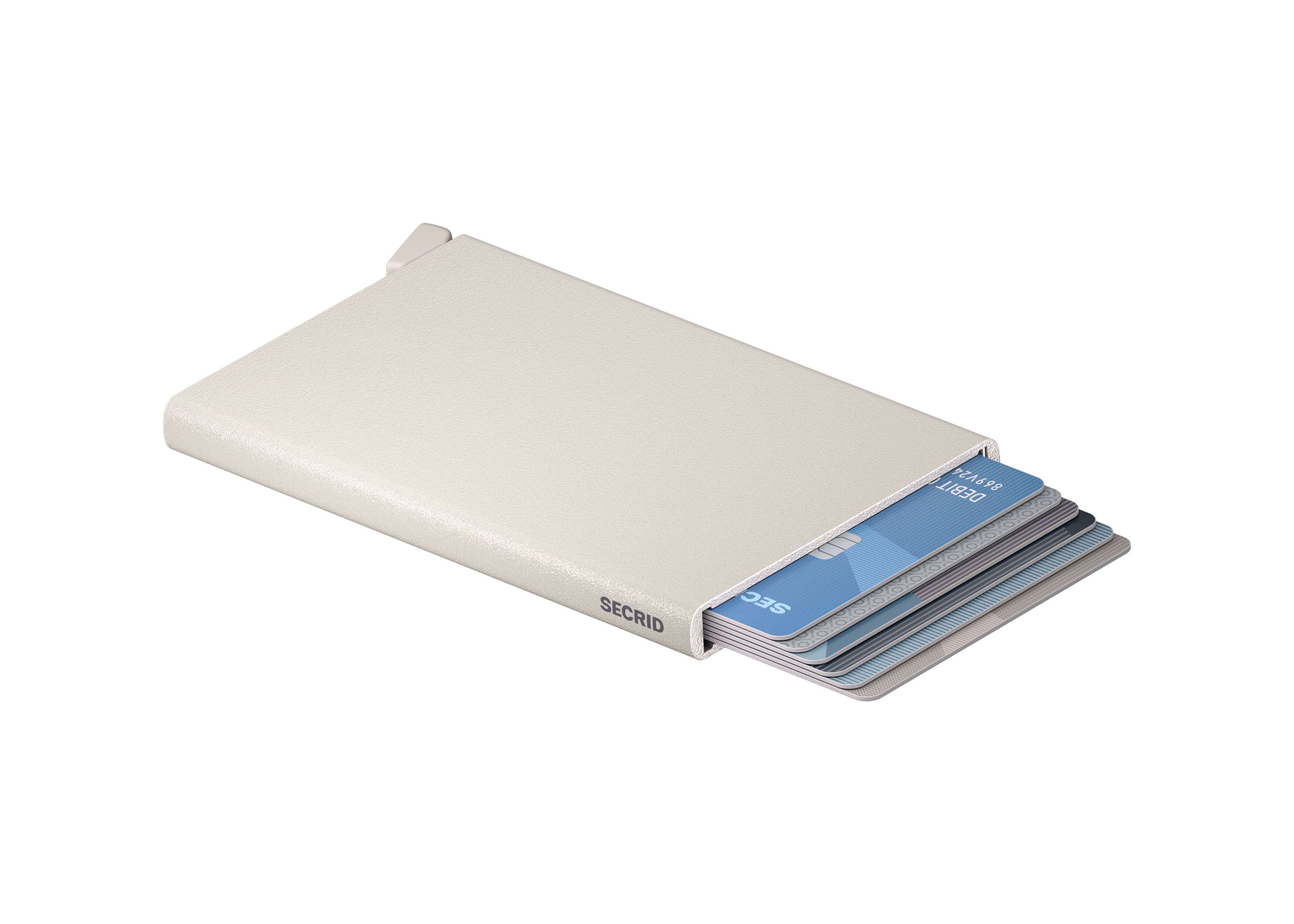 Secrid Cardprotector Powder White – geöffnet