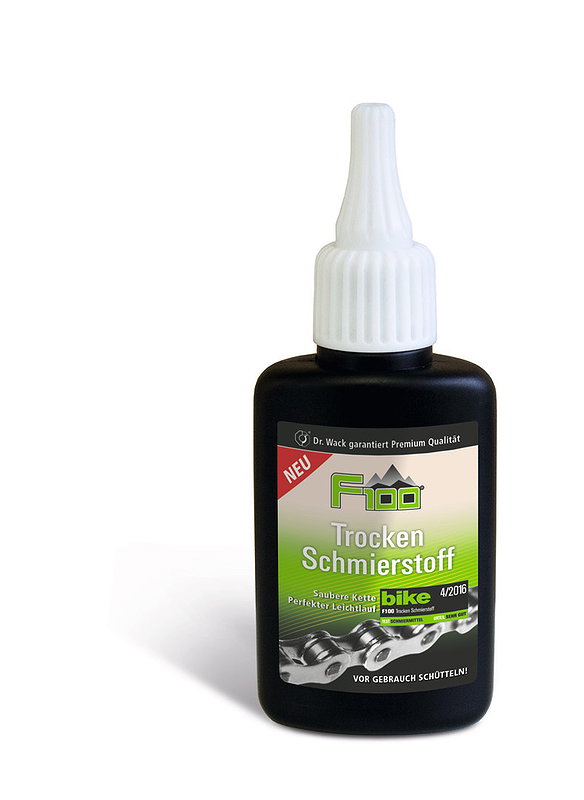 F100 Kettenöl Trocken Schmierstoff 50 ml Tropfflasche