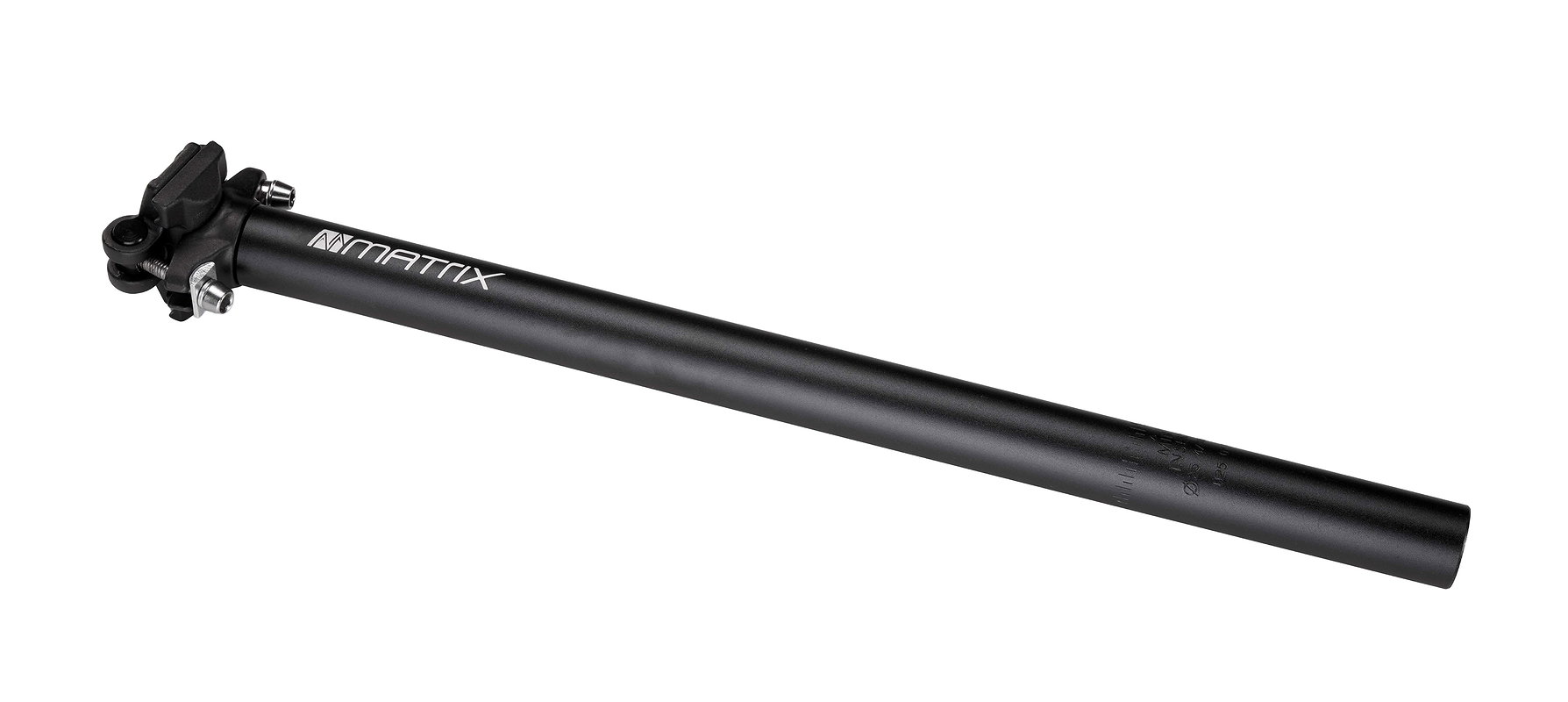 MATRIX Patentsattelstütze SP1 Alu 25,4 mm schwarz-matt 400 mm