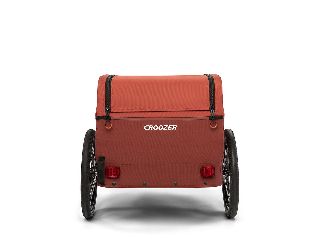 CROOZER Lastenanhaenger Cargo Pakko lava red