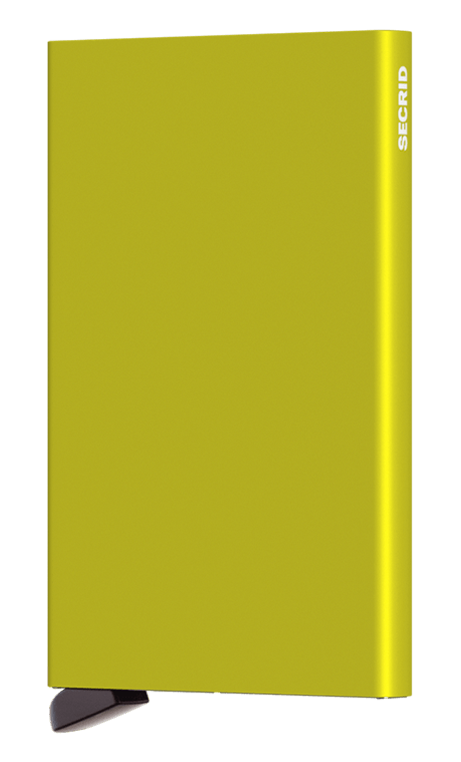 Secrid Cardprotector Lime – Vorderansicht